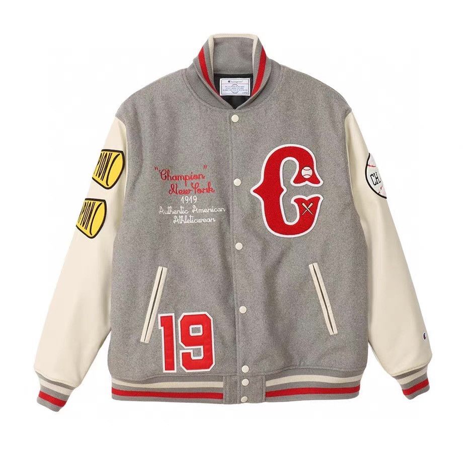 Champion Champion Varsity Jacket 24FW Men's Casual Ｑ22 Size US M / EU 48-50 / 2 - 1 Thumbnail