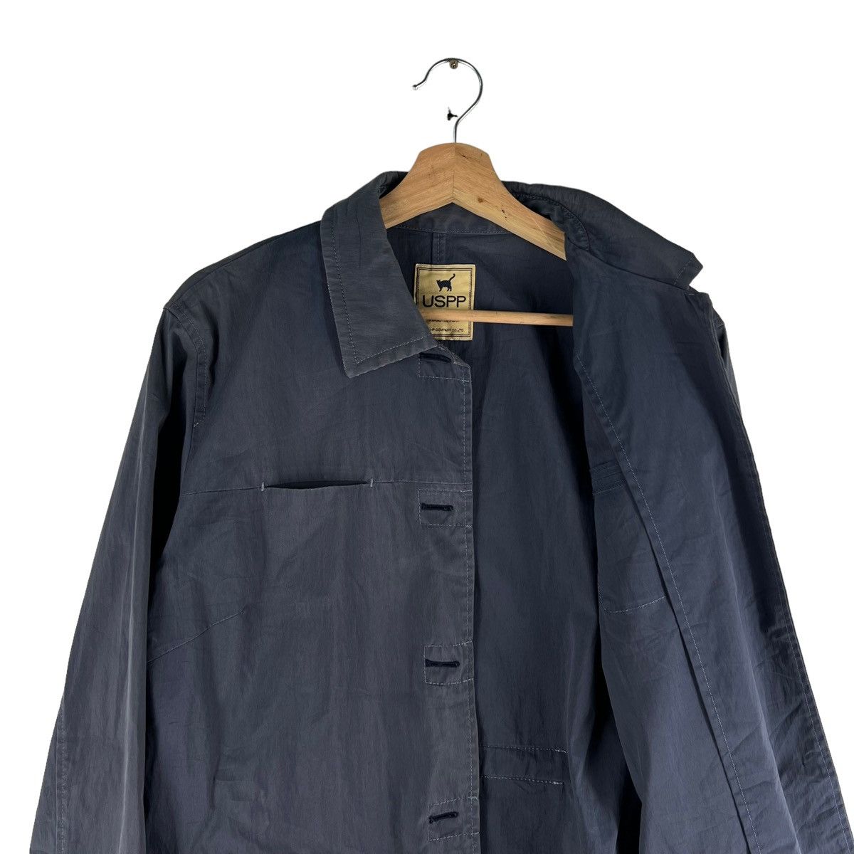 Japanese Brand 🔥VINTAGE CHORE JACKET MULTI POCKET USPP JAPAN MADE Size US M / EU 48-50 / 2 - 9 Thumbnail