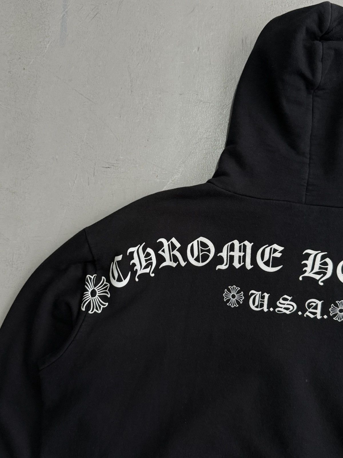 Chrome Hearts Chrome Hearts - Banner Logo Hoodie Size US XXL / EU 58 / 5 - 3 Thumbnail