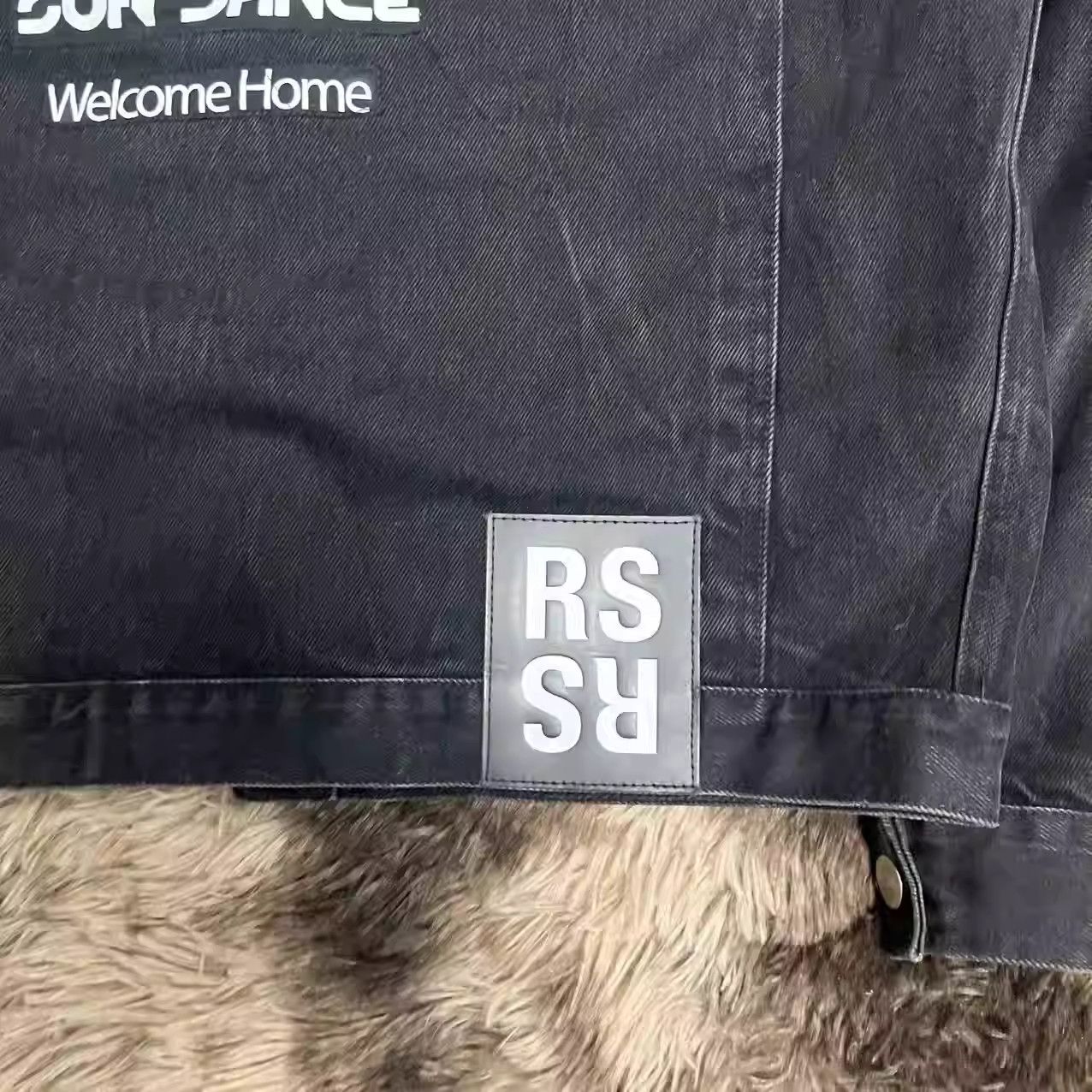 Raf Simons raf simons 21ss classic vanilla mapped washed denim jacket Size US L / EU 52-54 / 3 - 4 Thumbnail