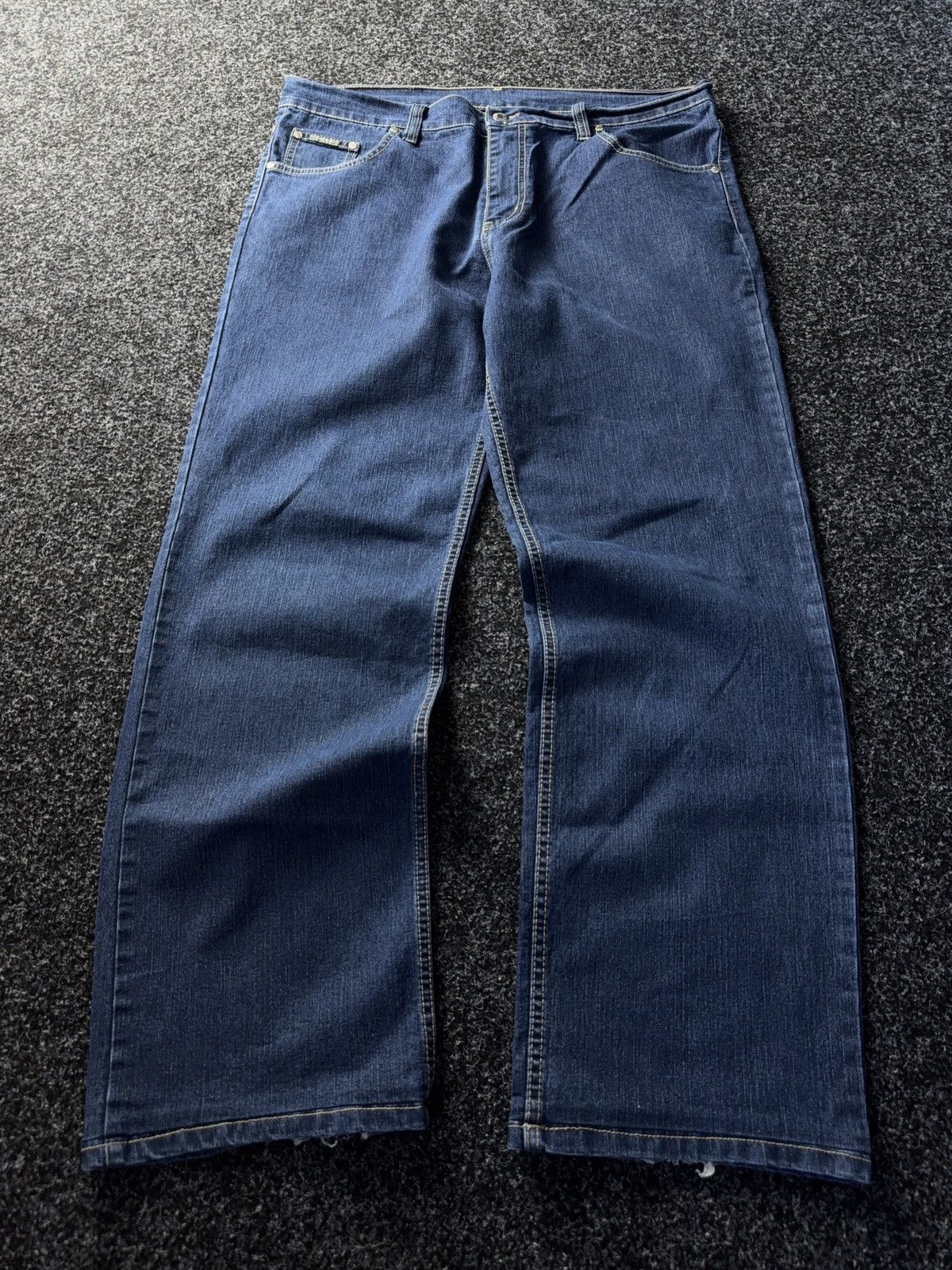 Hugo Boss Vintage 00s Retro Y2K Hugo Boss baggy denim pants Jeans Size US 38 / EU 54 - 1 Thumbnail
