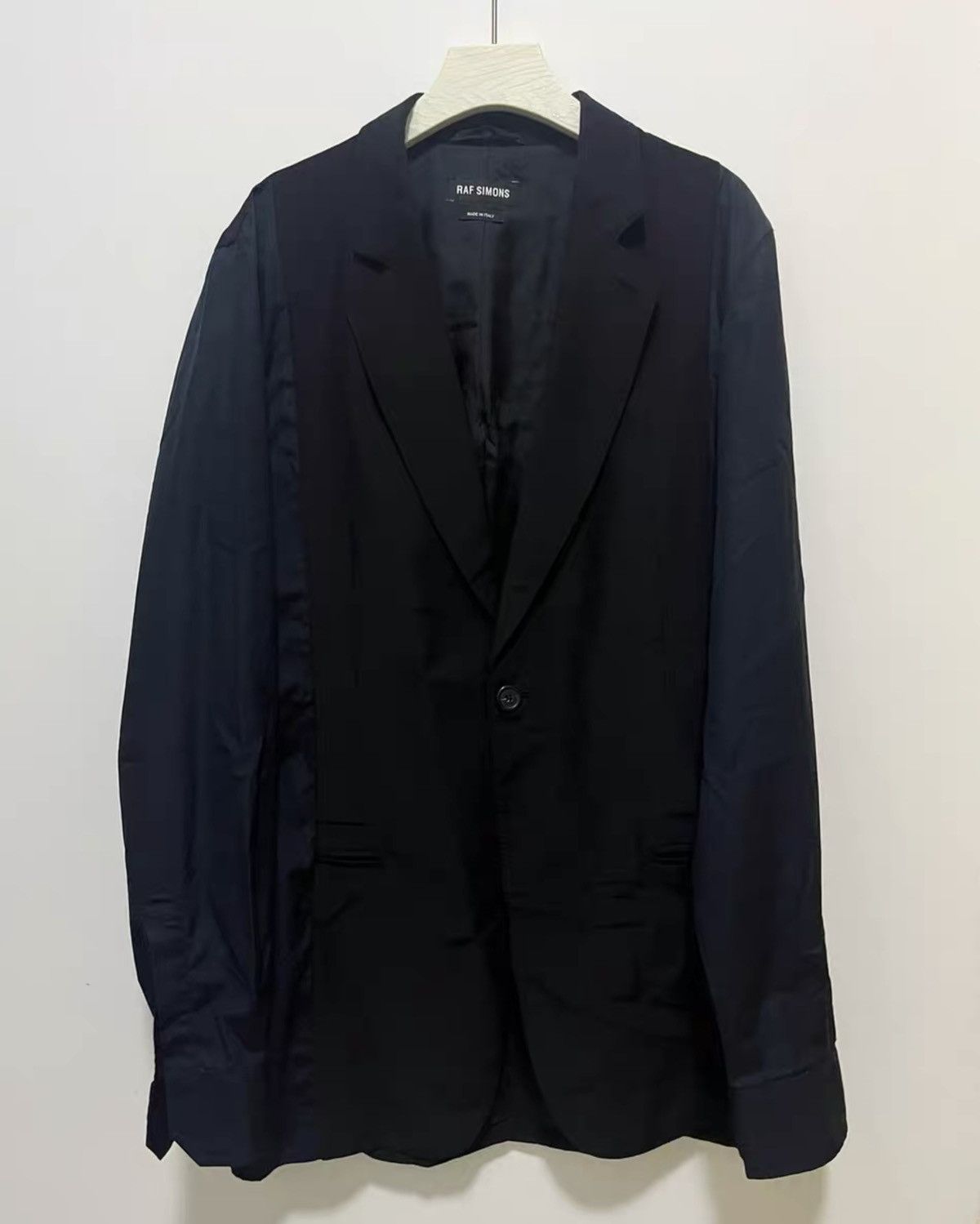 Raf Simons Raf Simons Early Two-Tone Shirt Jacket Size US S / EU 44-46 / 1 - 1 Thumbnail