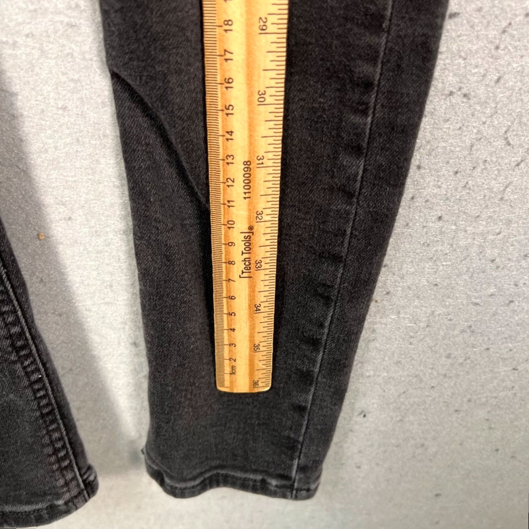 Rag & Bone rag & bone Womens 27 Nina High-Rise Skinny Jeans Black Denim Stretch Jeans Womens BMI 27 Skinny Mens? Size 27" / US 4 / IT 40 - 7 Thumbnail