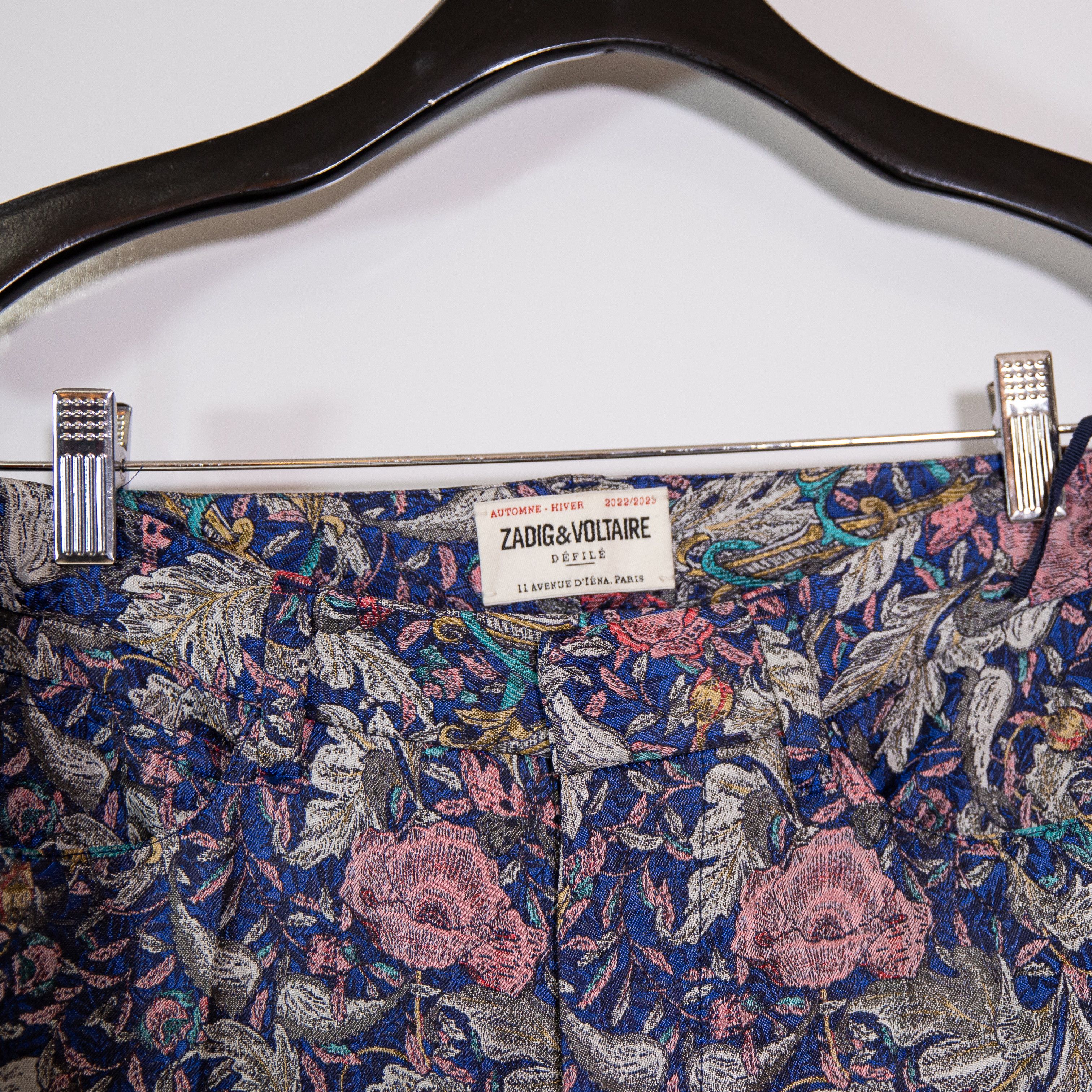 Zadig & Voltaire NEW Zadig & Voltaire Pistol Jacquard Skull Size 27" / US 4 / IT 40 - 2 Thumbnail