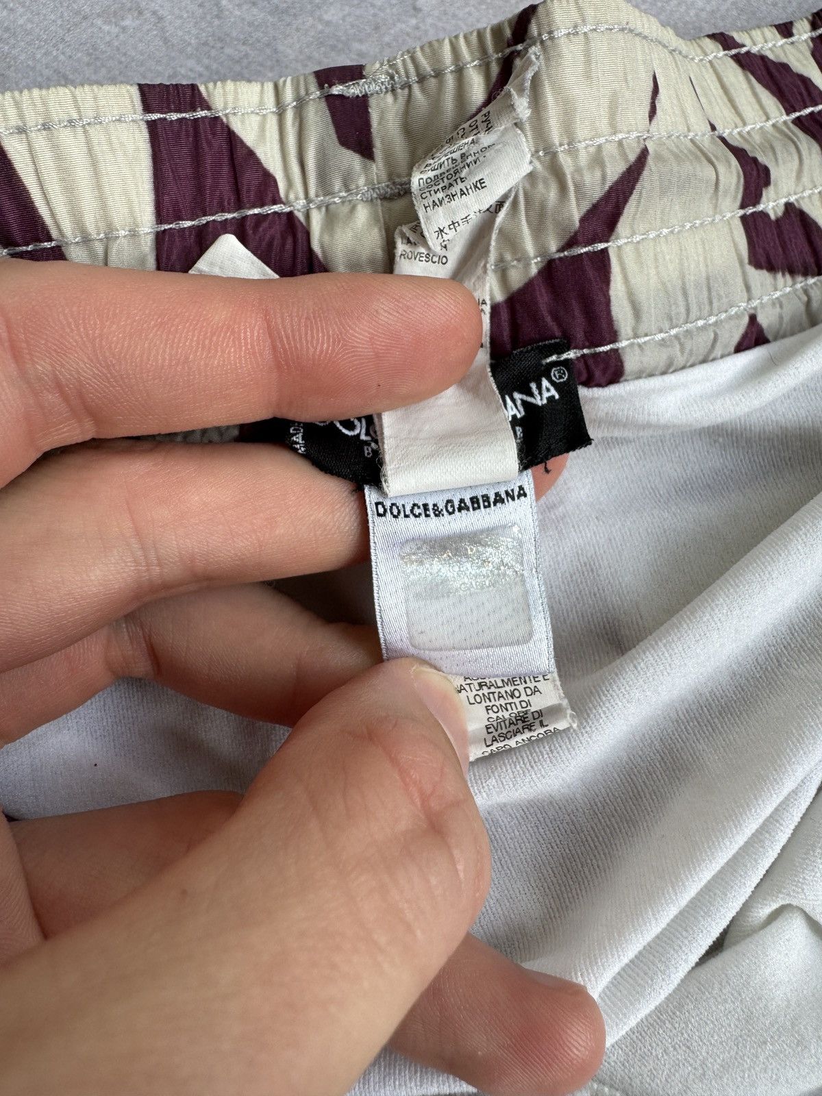 Dolce & Gabbana Dolce & Gabanna Swim Shorts D&G Size US 34 / EU 50 - 5 Thumbnail