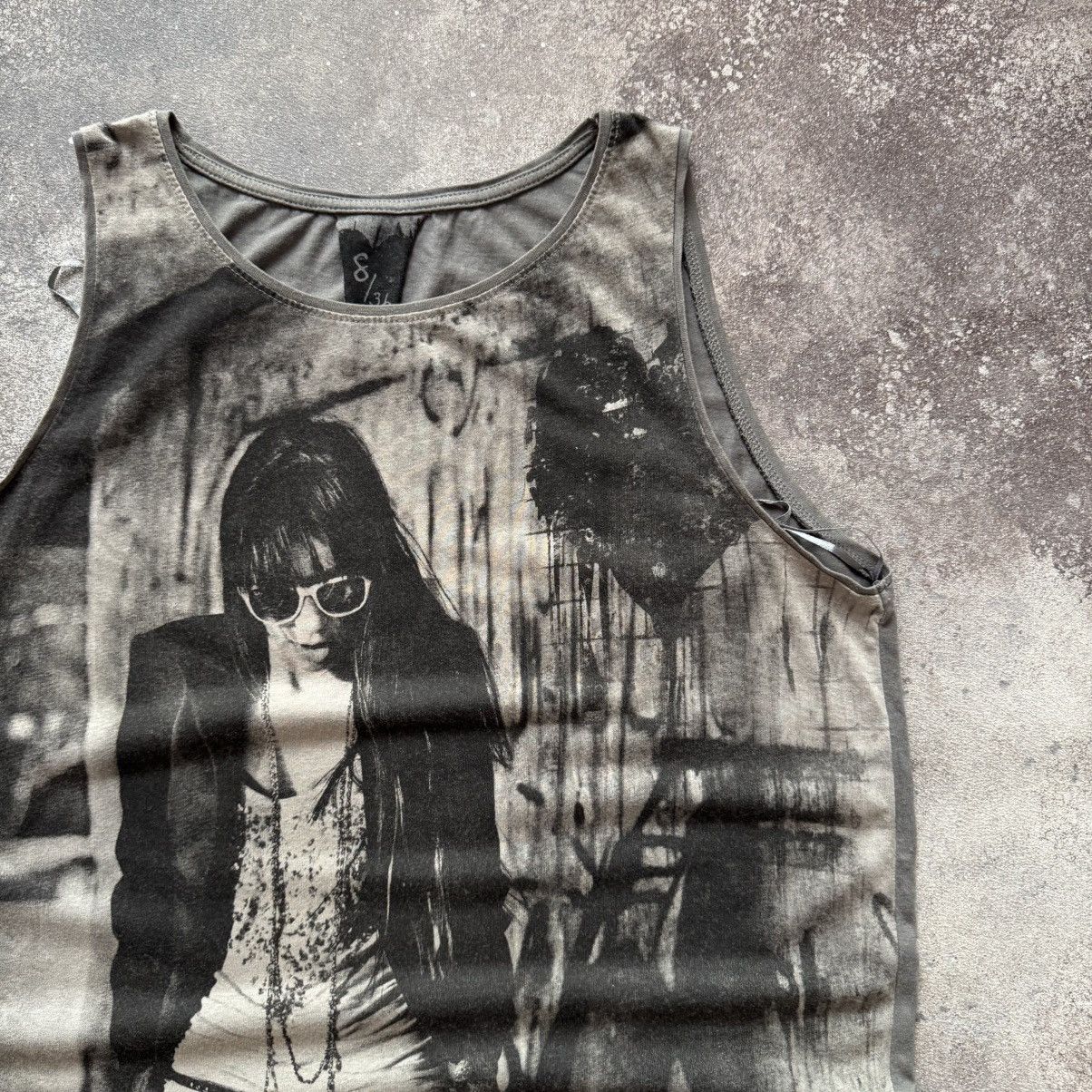 Hysteric Glamour 2000’s Aesthetic Y2K Sexy Glamour Lady Printed Tank Top Size M / US 6-8 / IT 42-44 - 4 Thumbnail