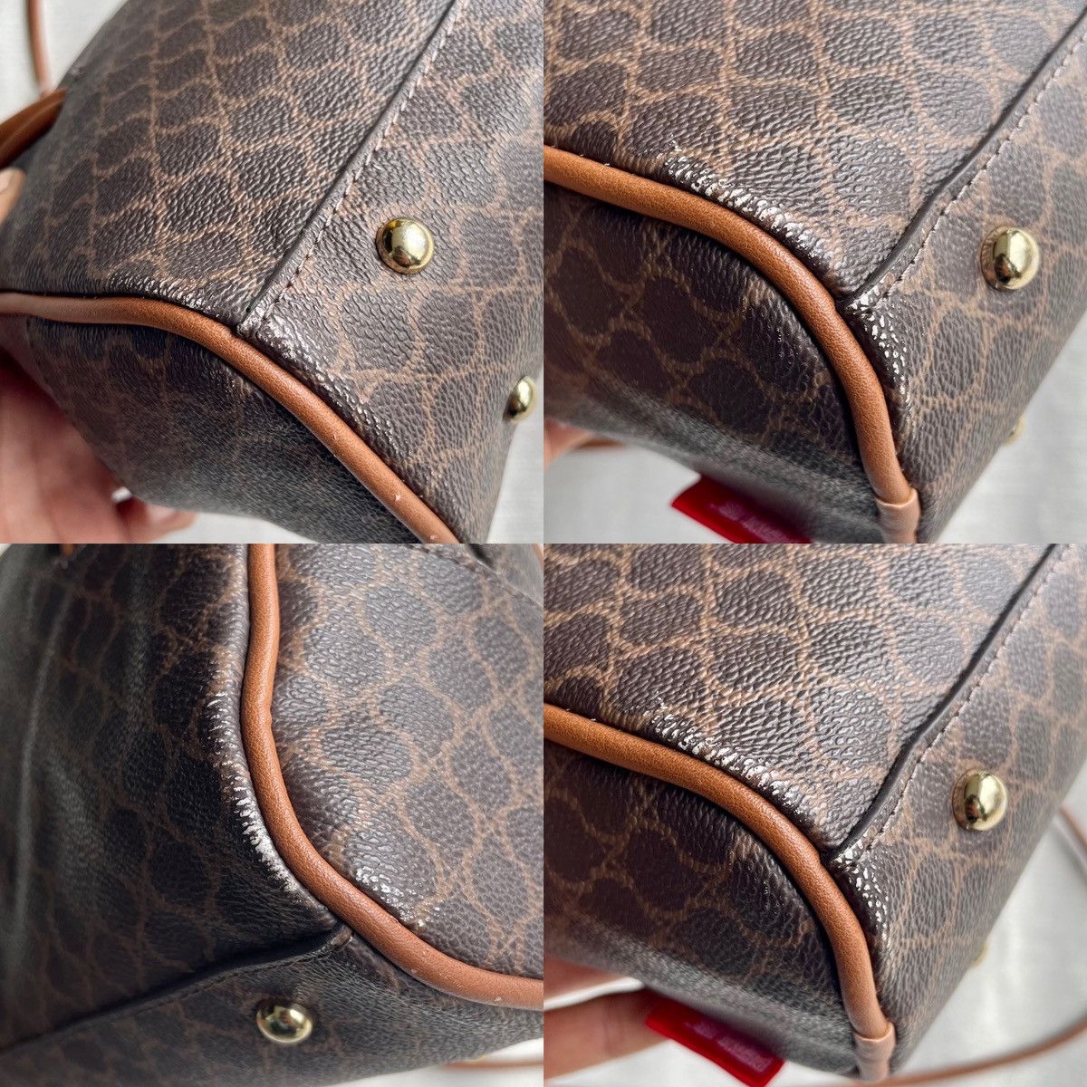 Japanese Brand × Peanuts Snoopy Shimura Bostan 2-Way Crossbody Bag, Macadam Pattern Size ONE SIZE - 16 Thumbnail