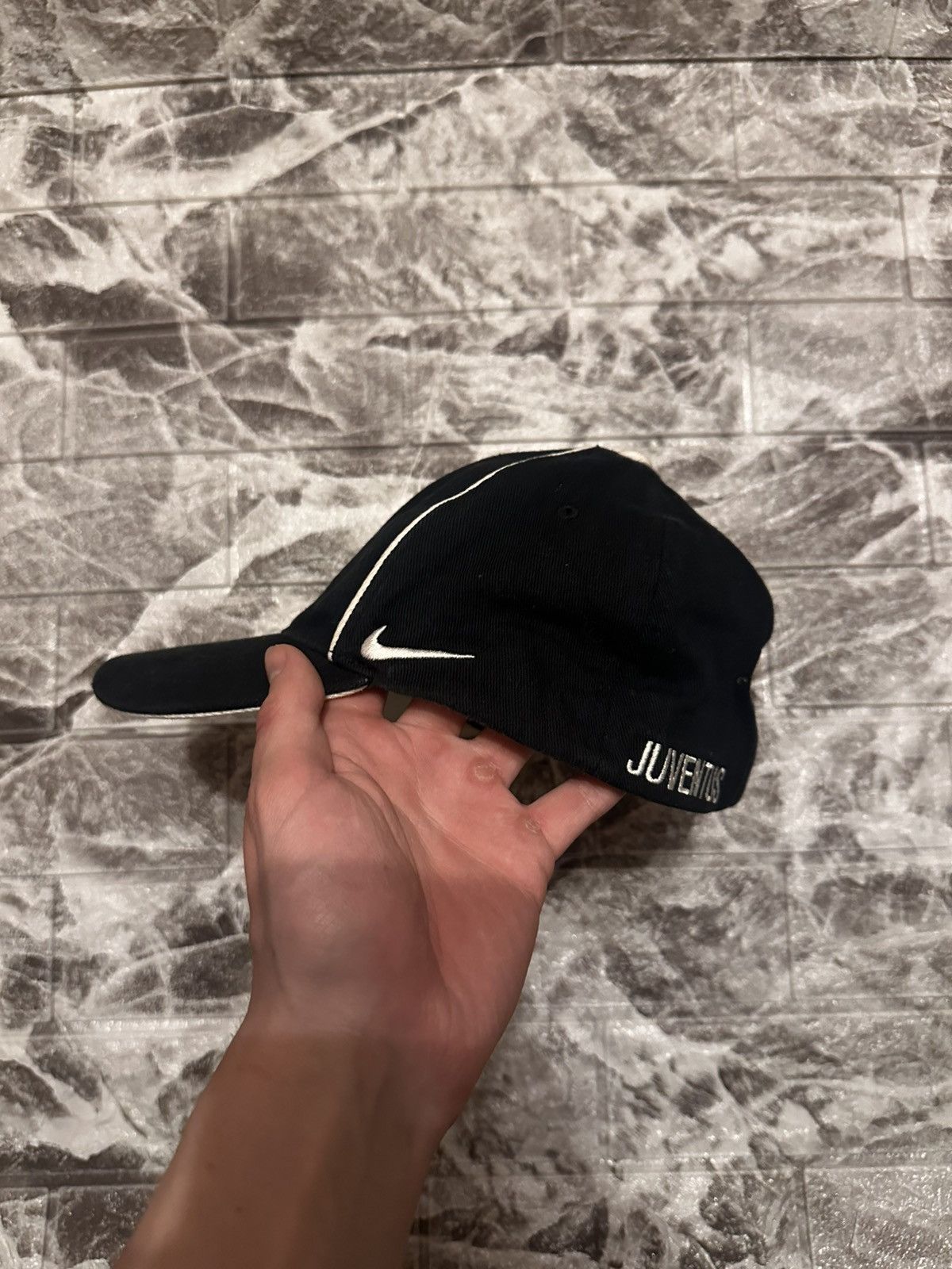 Nike Vintage Nike Juventus Cap Black One Size Y2K Size ONE SIZE - 3 Thumbnail