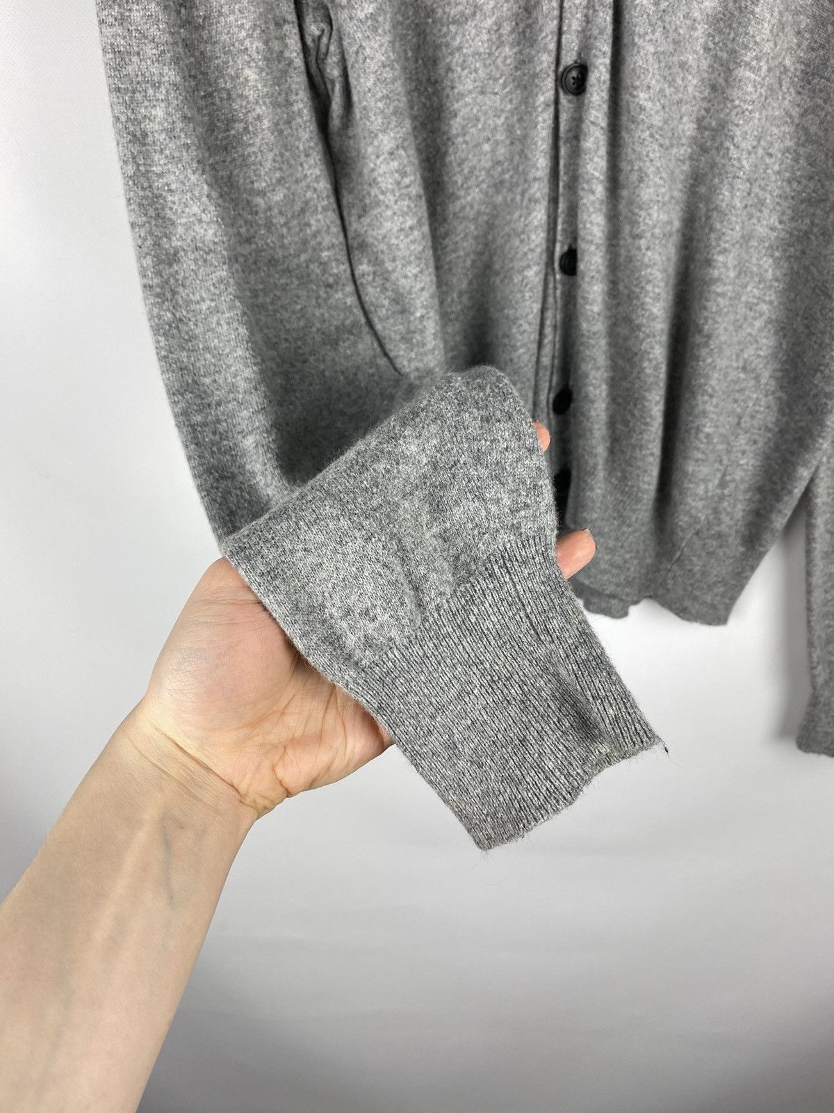 Allsaints Allsaints Elbow Patch men’s cardigan sweater size L Size US L / EU 52-54 / 3 - 9 Thumbnail