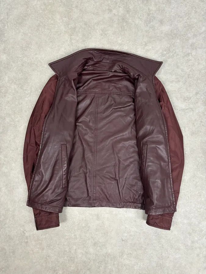 Prada AW2013 Prada Burgundy Leather Reversible Premium Jacket Size US S / EU 44-46 / 1 - 16 Thumbnail