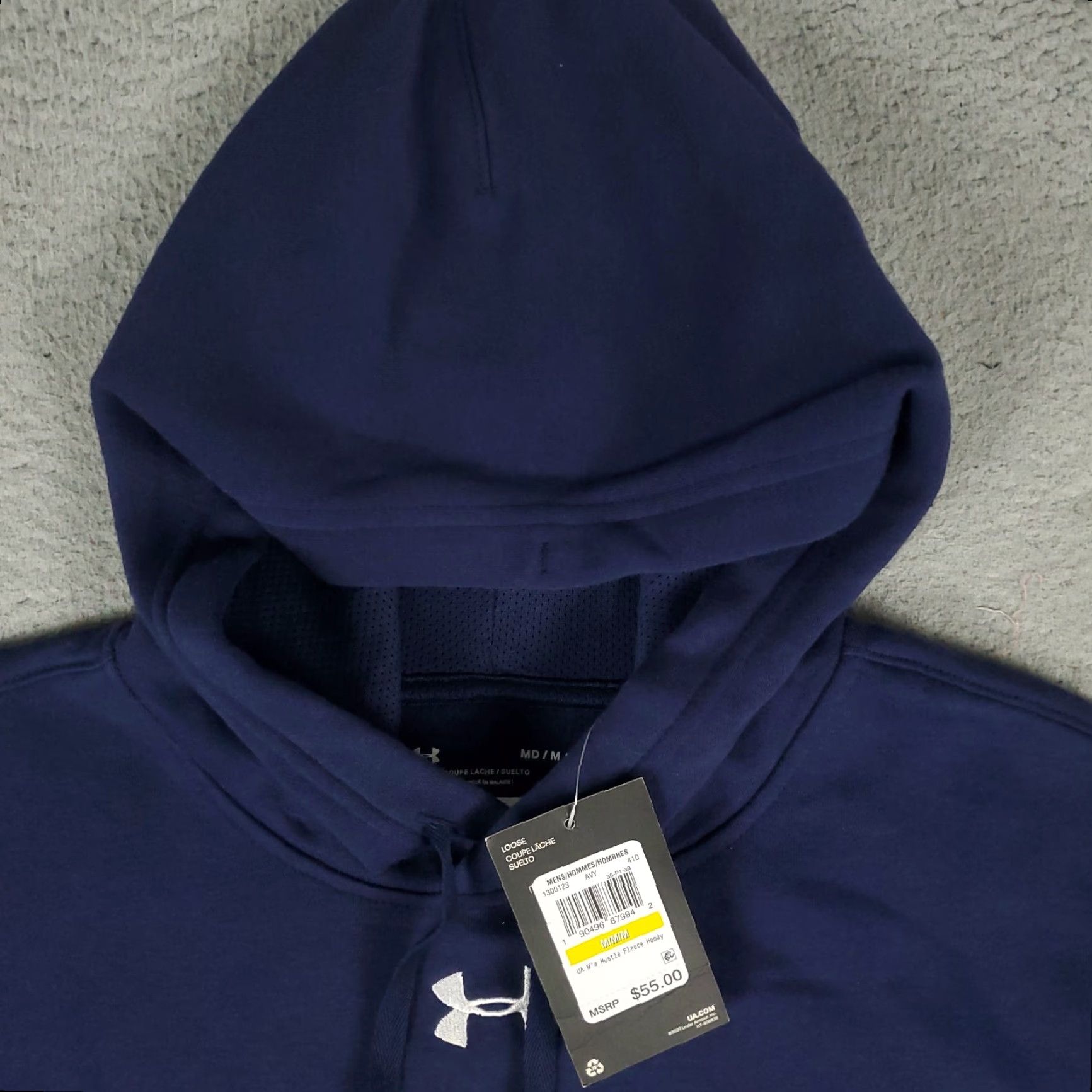 Under Armour Under Armour Sweater Mens Medium Blue Pullover Hoodie Sweatshirt Size US M / EU 48-50 / 2 - 2 Thumbnail
