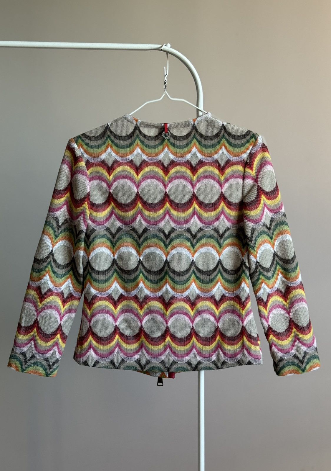 Other Save The Queen Multicolor Zip Coat Jacket Size S / US 4 / IT 40 - 7 Thumbnail