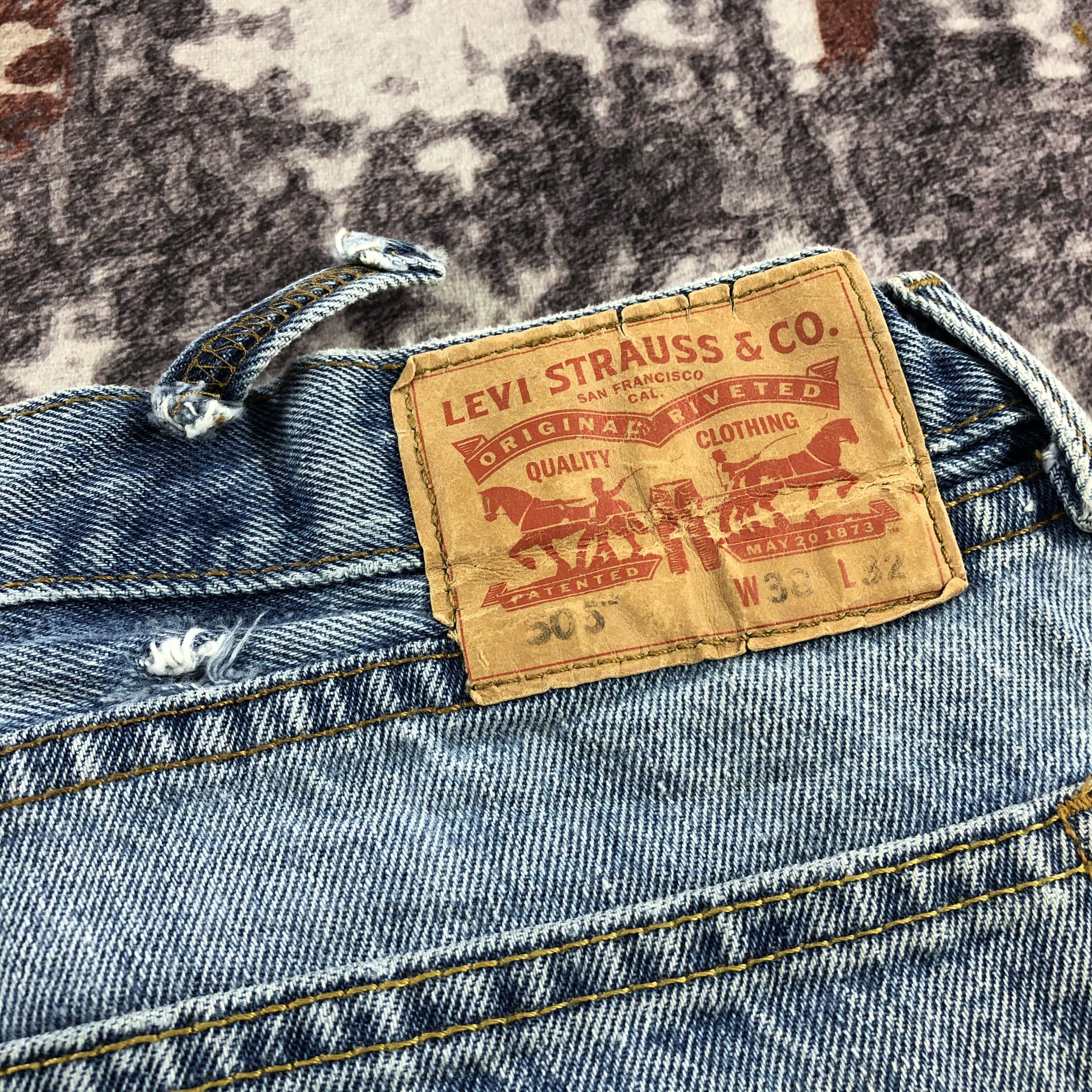 Levi's × Vintage Vintage Blue Wash Levis 505 Jeans-JM3109 Size US 40 / EU 56 - 6 Thumbnail