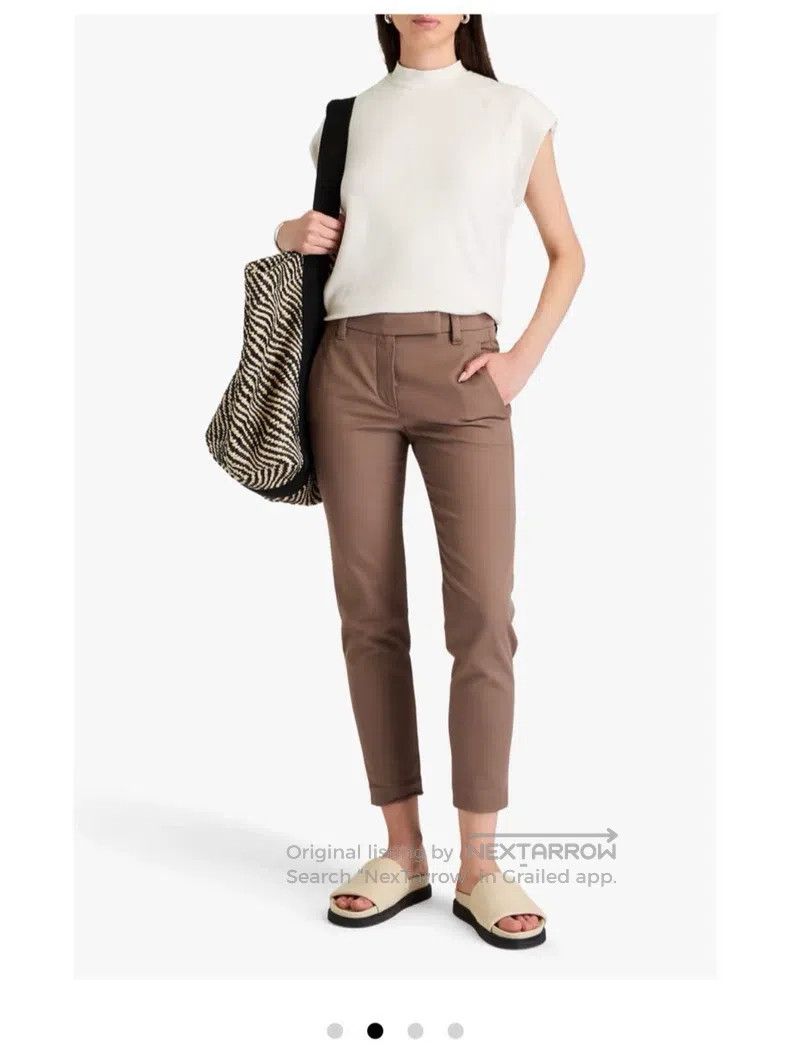 Brunello Cucinelli Ladies Slim Fit Casual Pants