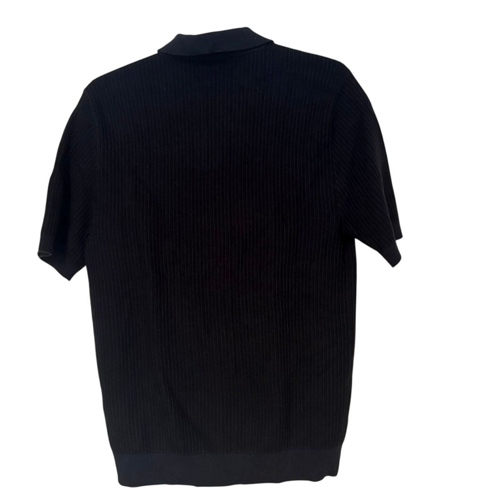 Madewell NWT Madewell Tuck-Stitch Sweater Polo Navy Black Size XS Size US XS / EU 42 / 0 - 7 Thumbnail