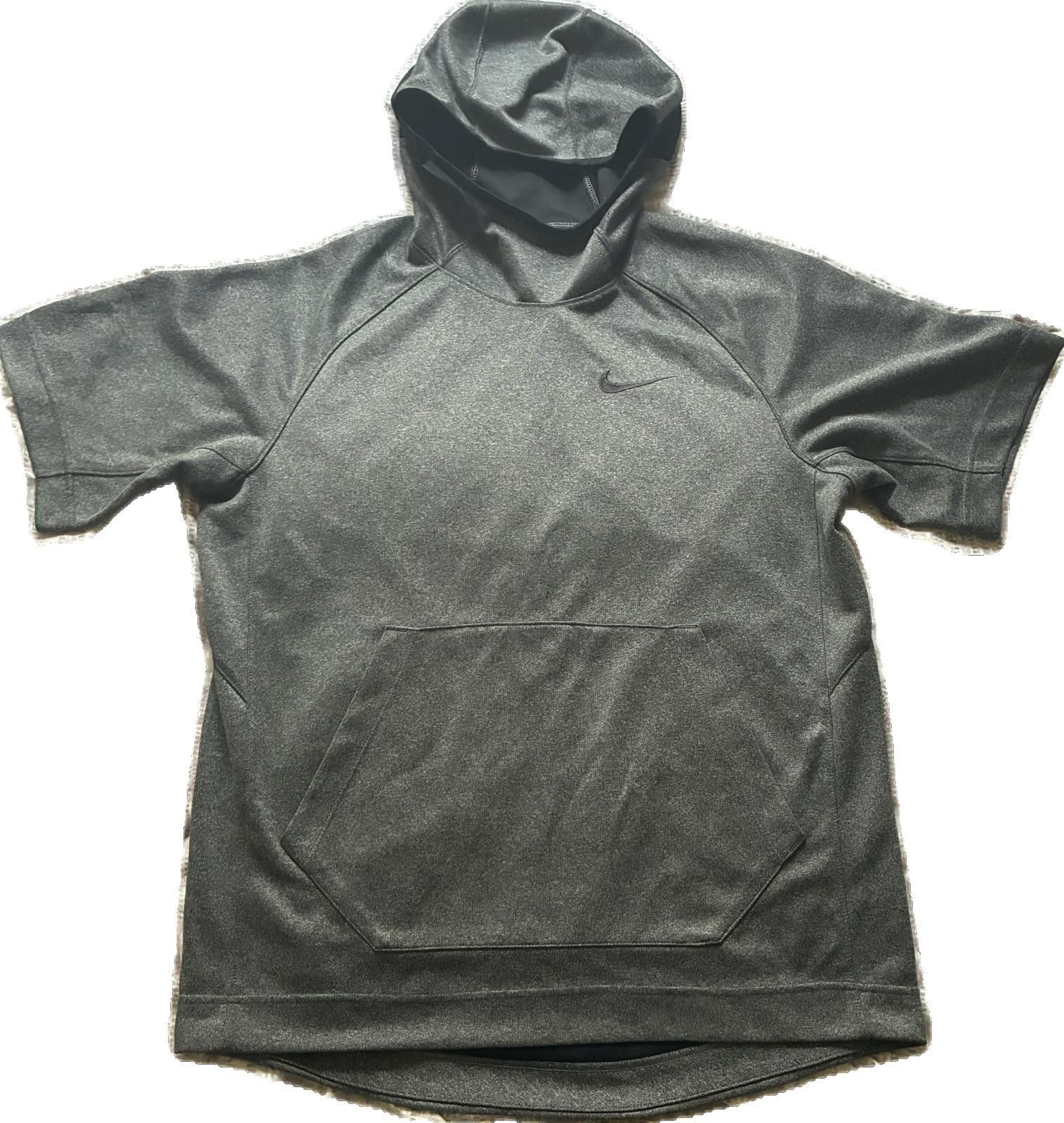 Other Nike Men's Dri-FIT Short Sleeve Hoodie (Gray Heather) Size US M / EU 48-50 / 2 - 6 Thumbnail