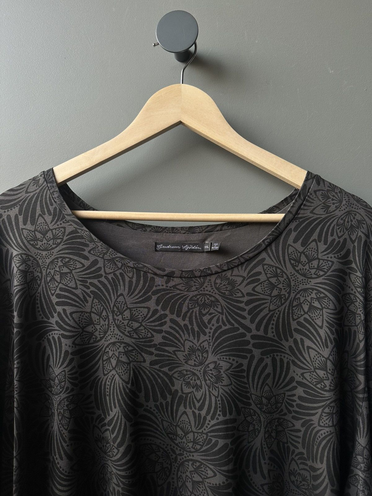 Gudrun Sjoden Gudrun Sjoden Floral Lyocell Longsleeve Size XXL Size XXL / US 16-18 / IT 52-54 - 2 Thumbnail