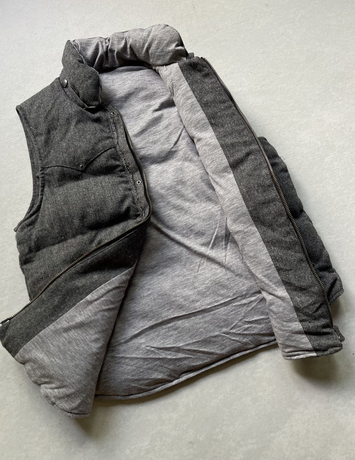 PPFM PPFM MEN'S EASTERN ROCK DOWN VEST JACKET Size US M / EU 48-50 / 2 - 5 Thumbnail