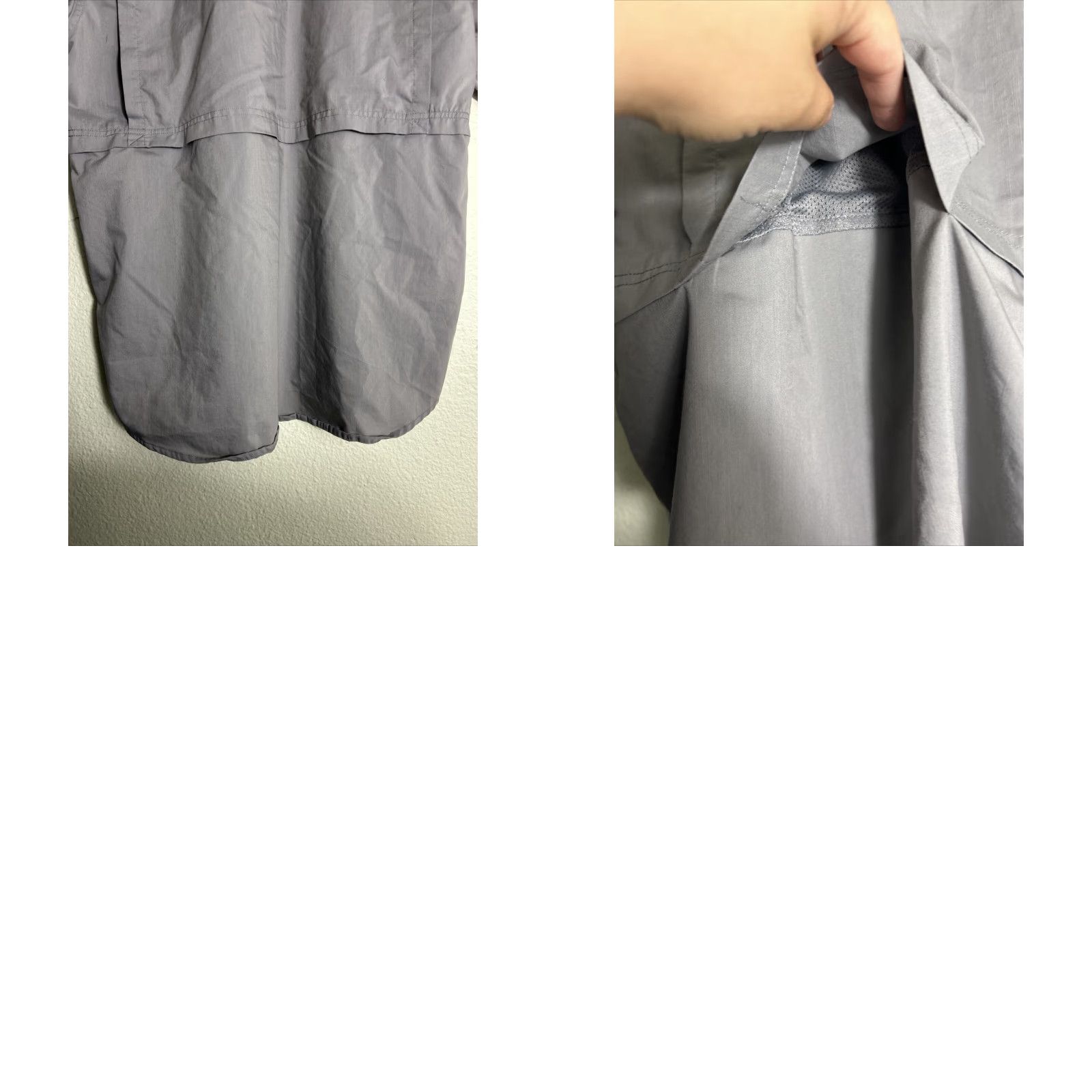 Carhartt Carhartt Force Shirt Mens Large Relaxed Short Sleeve Gray Embroidered Button-Up Collar Workwear Pocket Zip Vented Pockets Outdoor 102417 066 Size US L / EU 52-54 / 3 - 10 Thumbnail