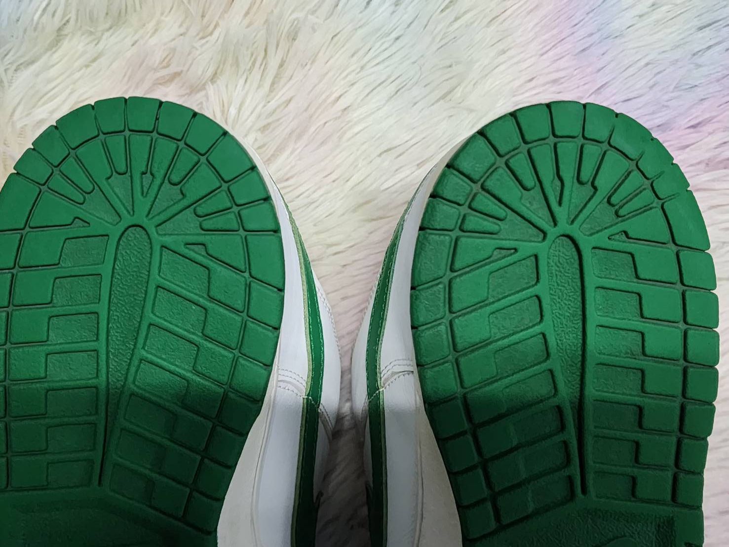Nike Nike Sb Dunk Low Classic White Green Size US 10.5 / EU 43-44 - 9 Thumbnail