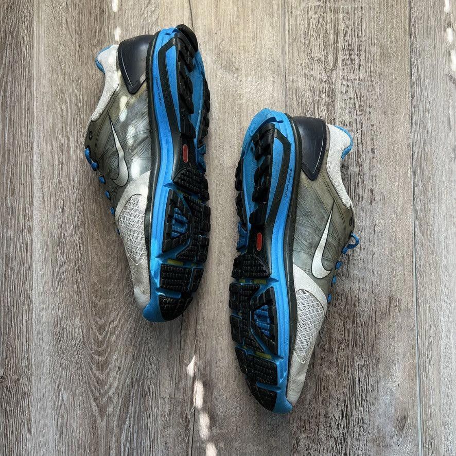 Nike NIKE • Lunarglide+ 2 "Grey/Blue" (12M) Size US 12 / EU 45 - 9 Thumbnail