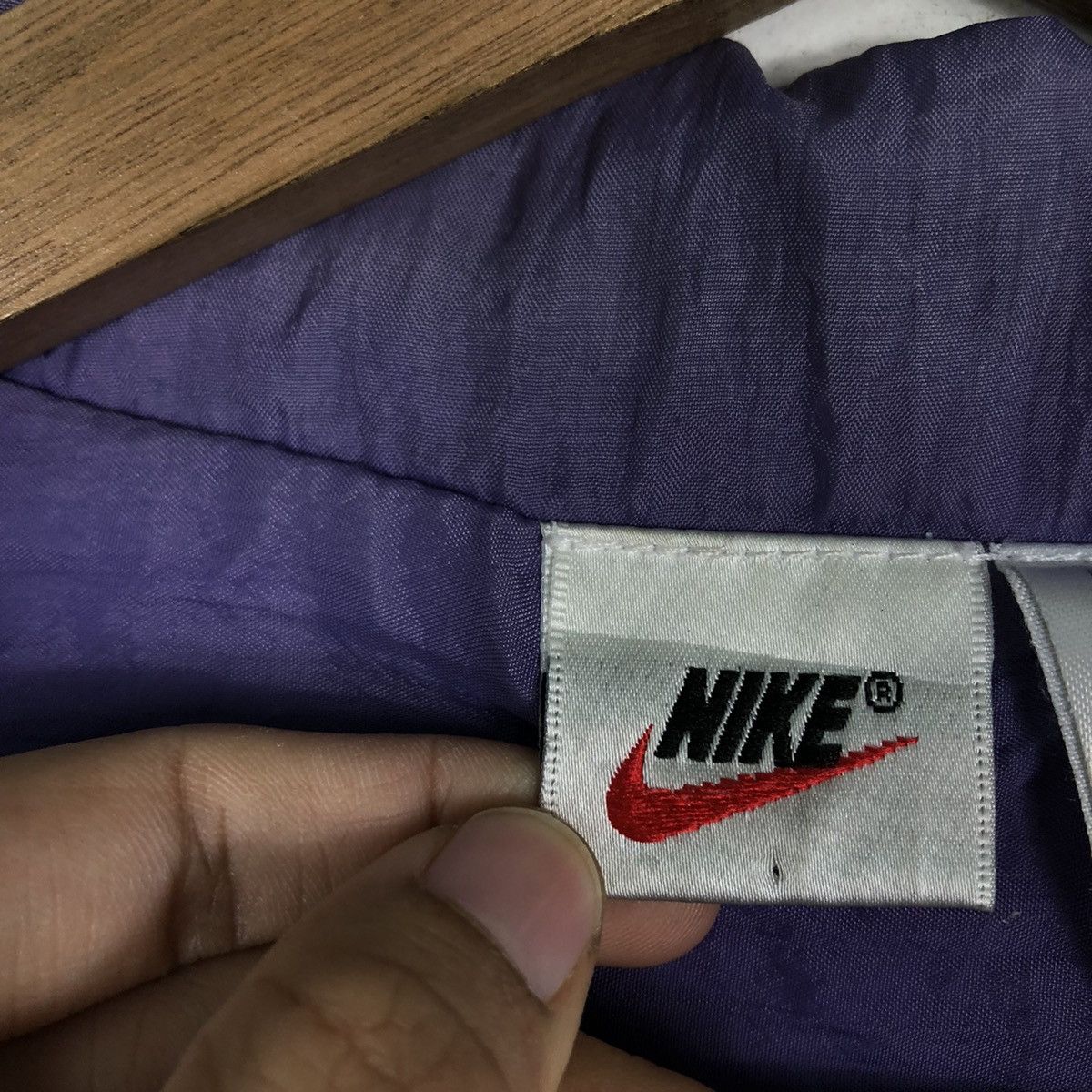 Nike × Vintage 🔥90’s Vintage Nike Jacket Big Logo Swoosh Size US L / EU 52-54 / 3 - 12 Thumbnail