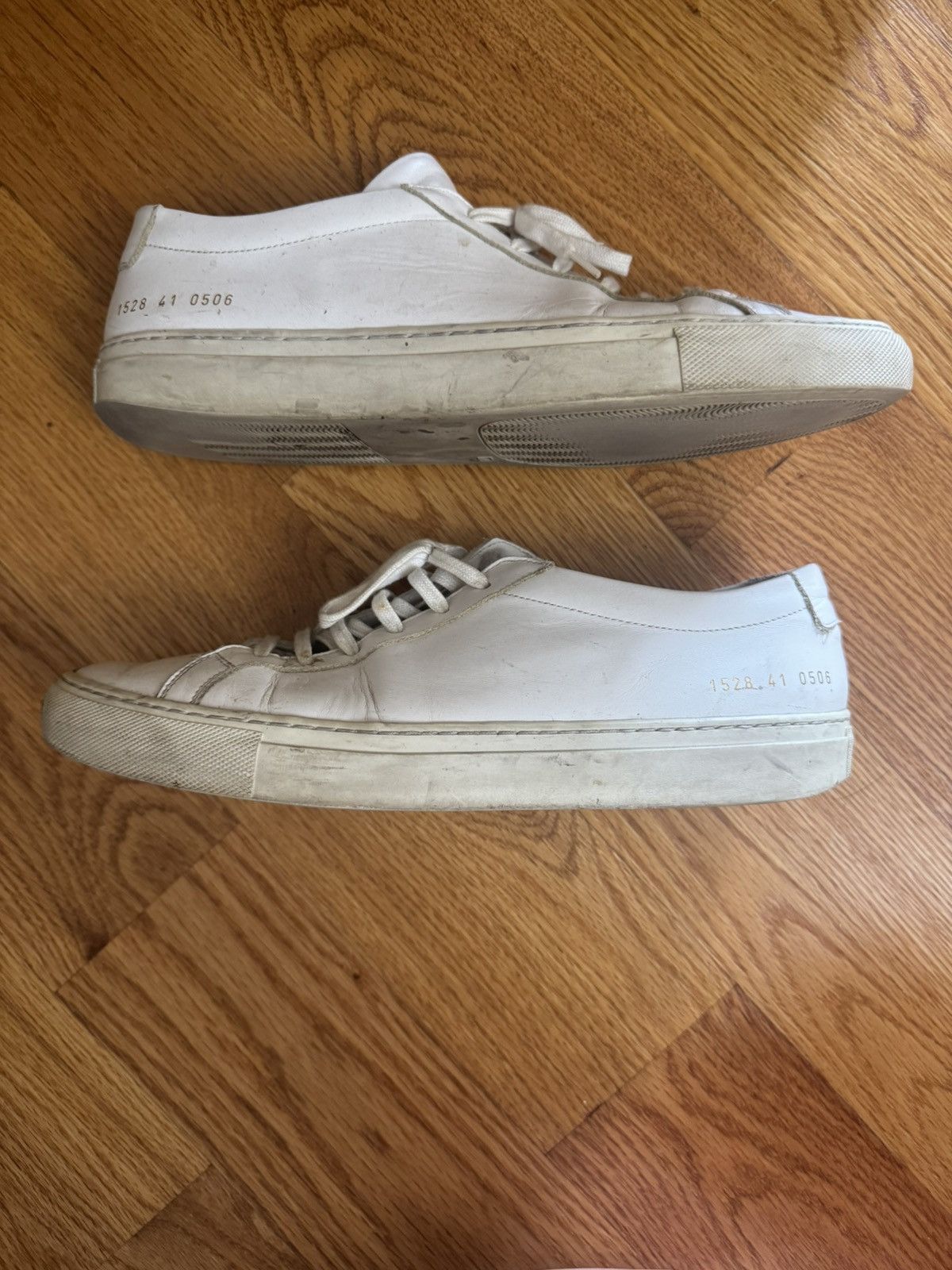 Common Projects Achilles Low White Size US 9.5 / EU 42-43 - 1 Thumbnail