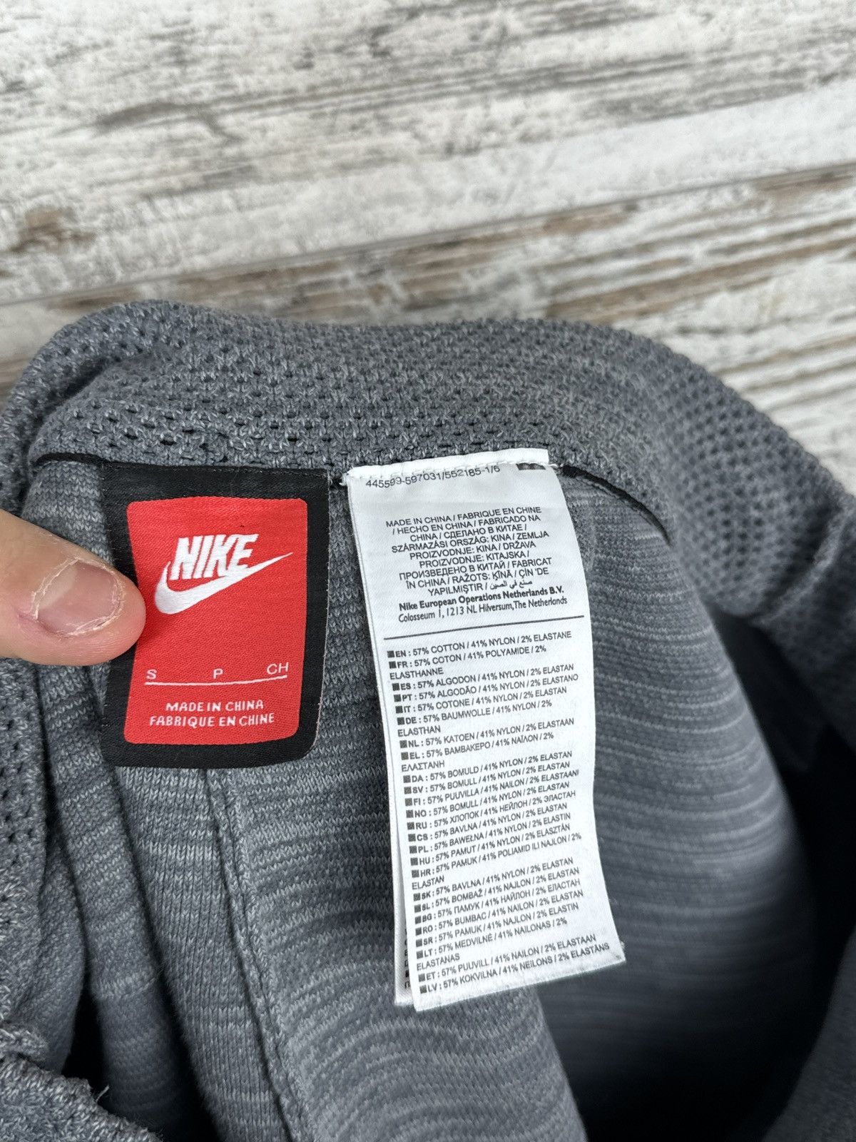Nike × Vintage Mens Vintage Nike Tech fleece knit Libero joggers sweatpants Size US 30 / EU 46 - 10 Thumbnail