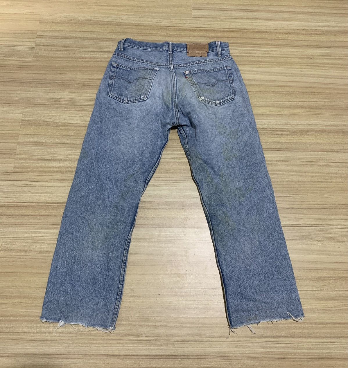 Levi's × Vintage Vintage Levis 501 usa distressed jeans Size US 31 - 2 Thumbnail
