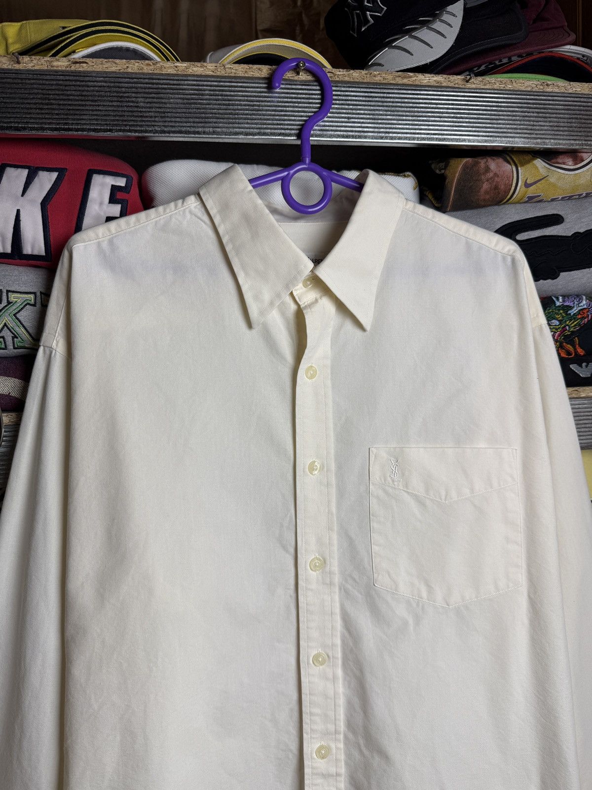 Yves Saint Laurent Yves Saint Laurent YSL shirt Size US XL / EU 56 / 4 - 2 Thumbnail