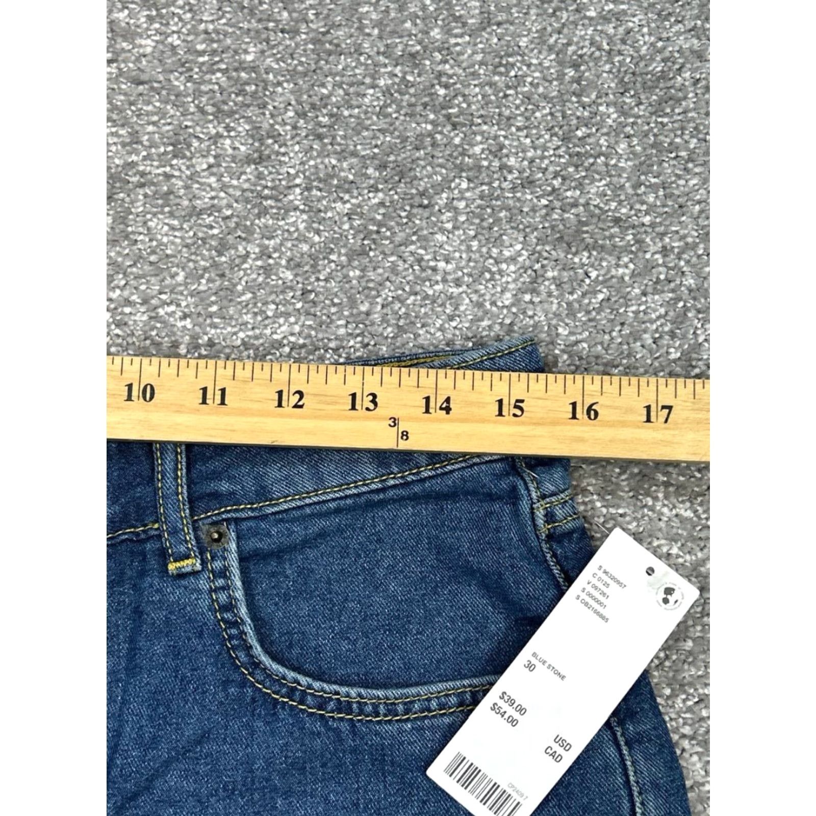 Urban Outfitters VINTAGE Urban Outfitters Womens Shorts 30 Medium Dark Wash Denim High Rise 90s Festival Beach Casual Women's Size 30" / US 8 / IT 44 - 5 Thumbnail