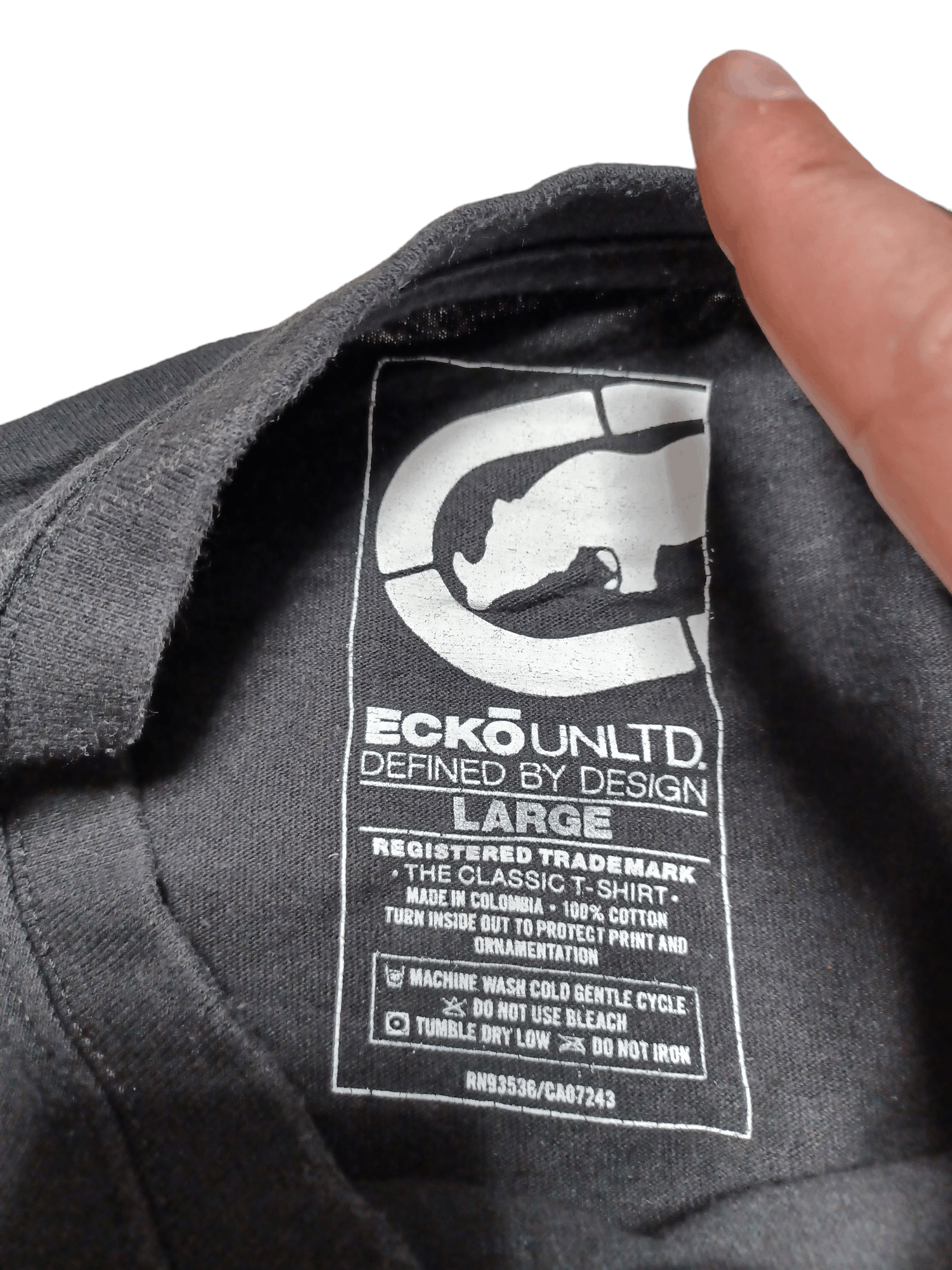 Ecko Unltd. ECKO UNLIMITED FANTASTIC SK8 Y2K DRILL BIGLOGO TEE Size US L / EU 52-54 / 3 - 4 Thumbnail