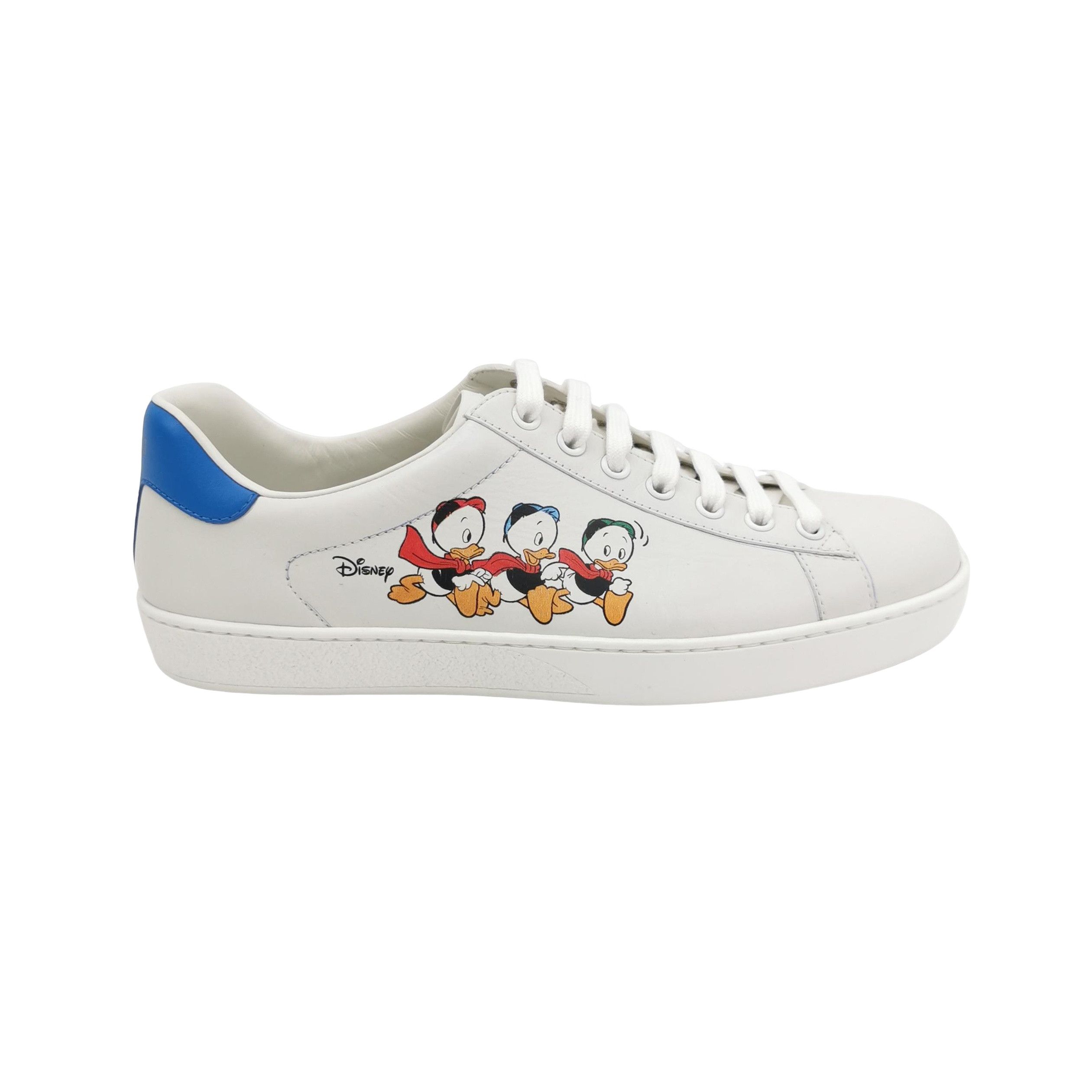 Gucci Gucci x Disney Donald Duck Ace Sneakers 5.5 Size US 6 / EU 39 - 1 Thumbnail