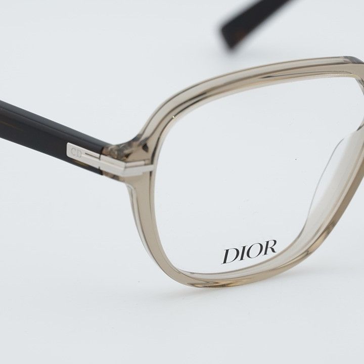Dior Dior DIORBLACKSUIT O AI 5800 Eyeglasses Grey 57mm Aviator Size ONE SIZE - 5 Thumbnail
