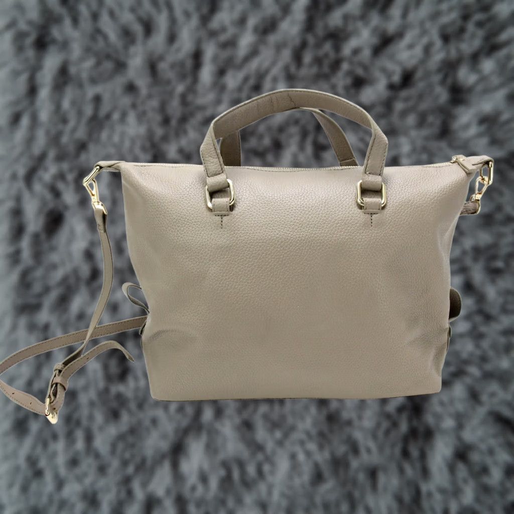 Vintage Francesco Biasia Bag Women's ONE SIZE Grey Zipper Detachable Strap Bag Size ONE SIZE - 1 Thumbnail