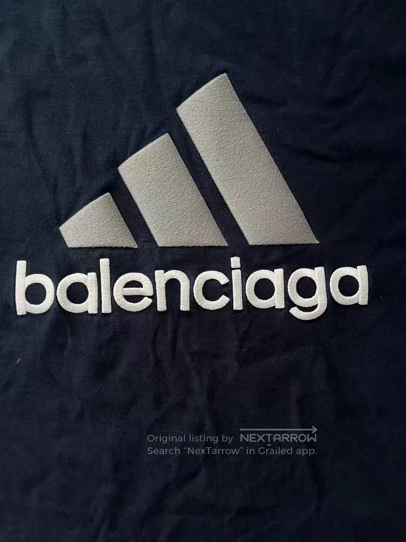 Balenciaga Balenciaga Logo Printed Round Neck Short Sleeve T-Shirt Size US S / EU 44-46 / 1 - 3 Thumbnail