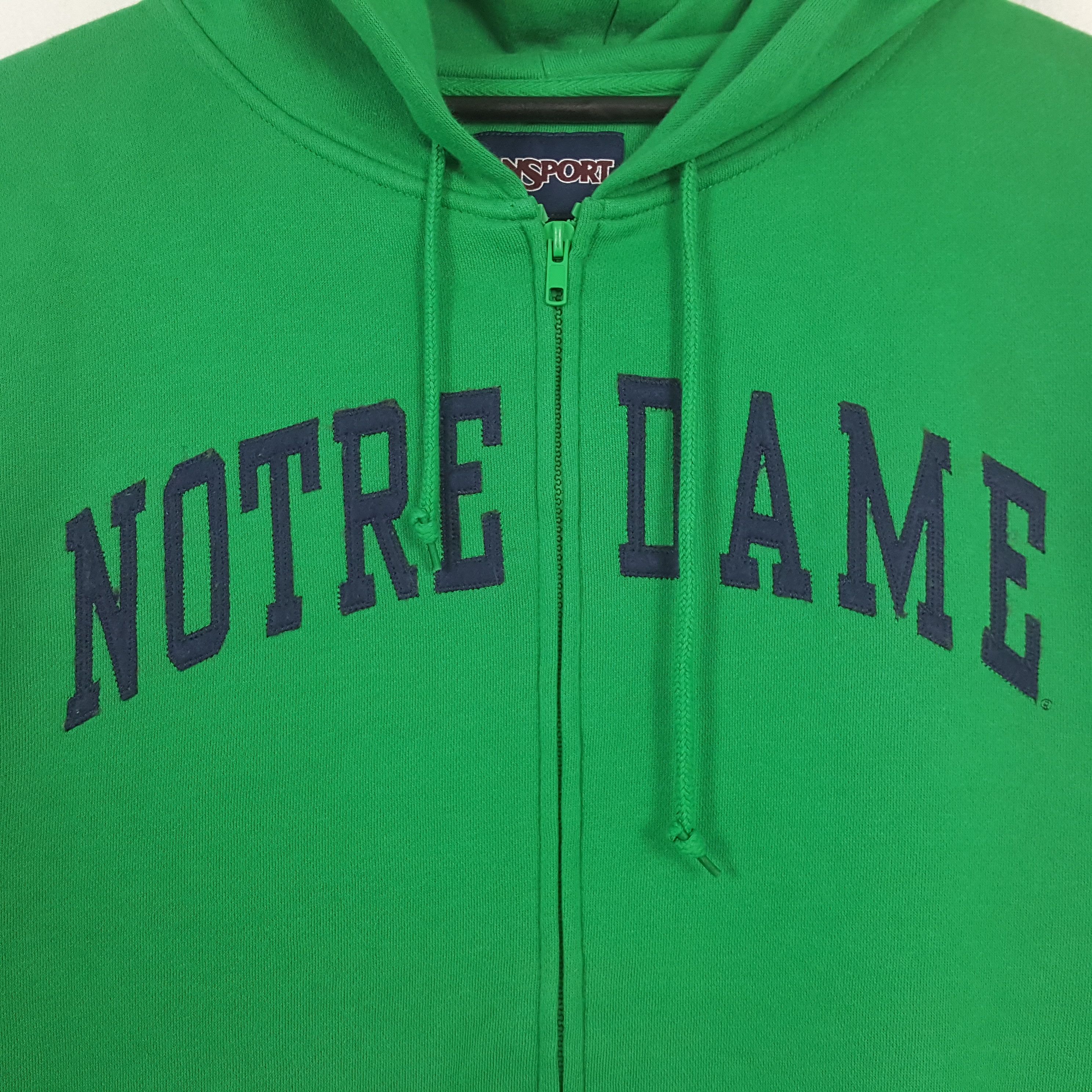 NFL NOTRE DAME Football Team Zipper Hoodies C287N28 Size US L / EU 52-54 / 3 - 2 Thumbnail