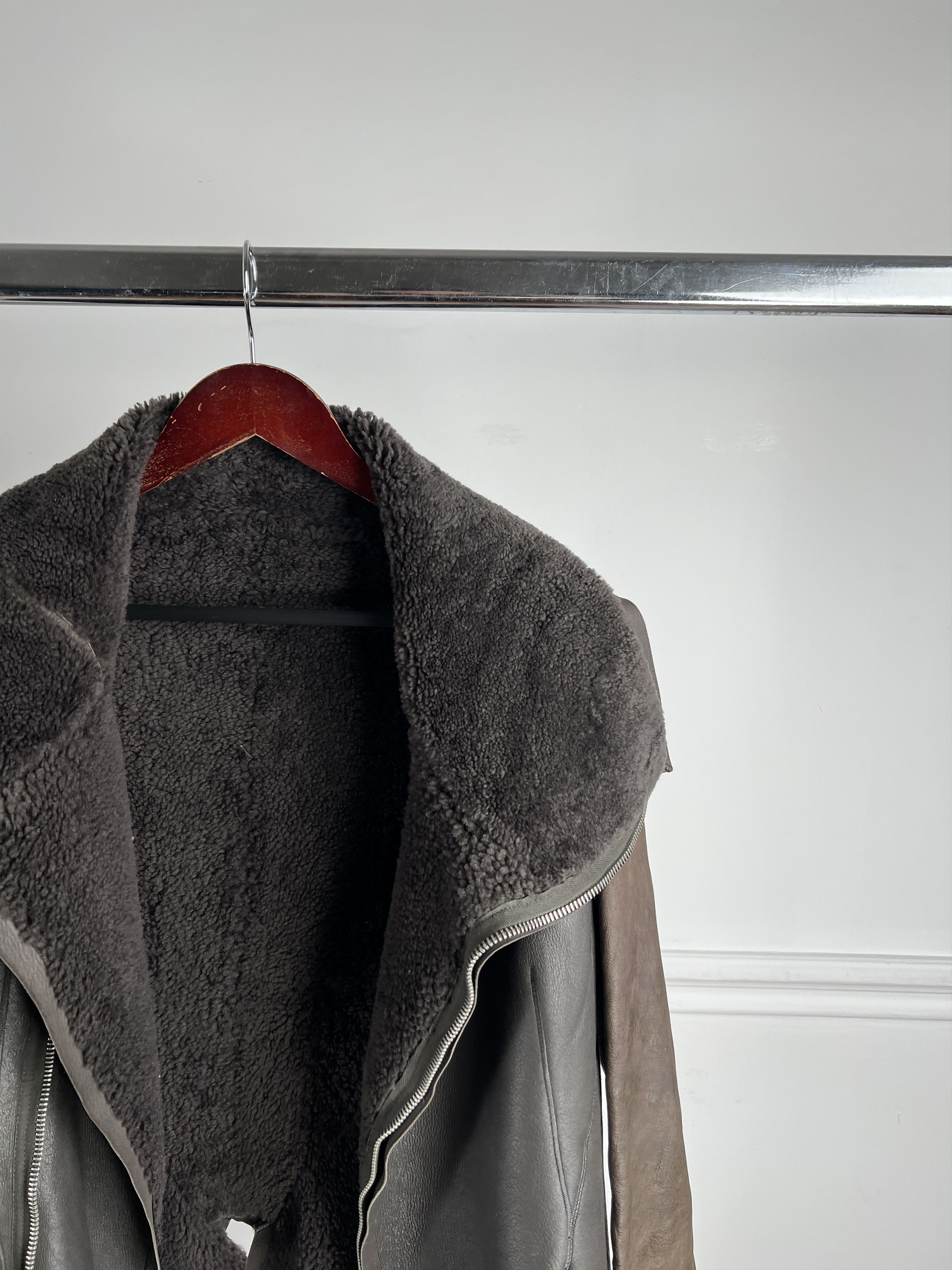 Rick Owens rick owens shearing leather jacket Size M / US 6-8 / IT 42-44 - 9 Thumbnail