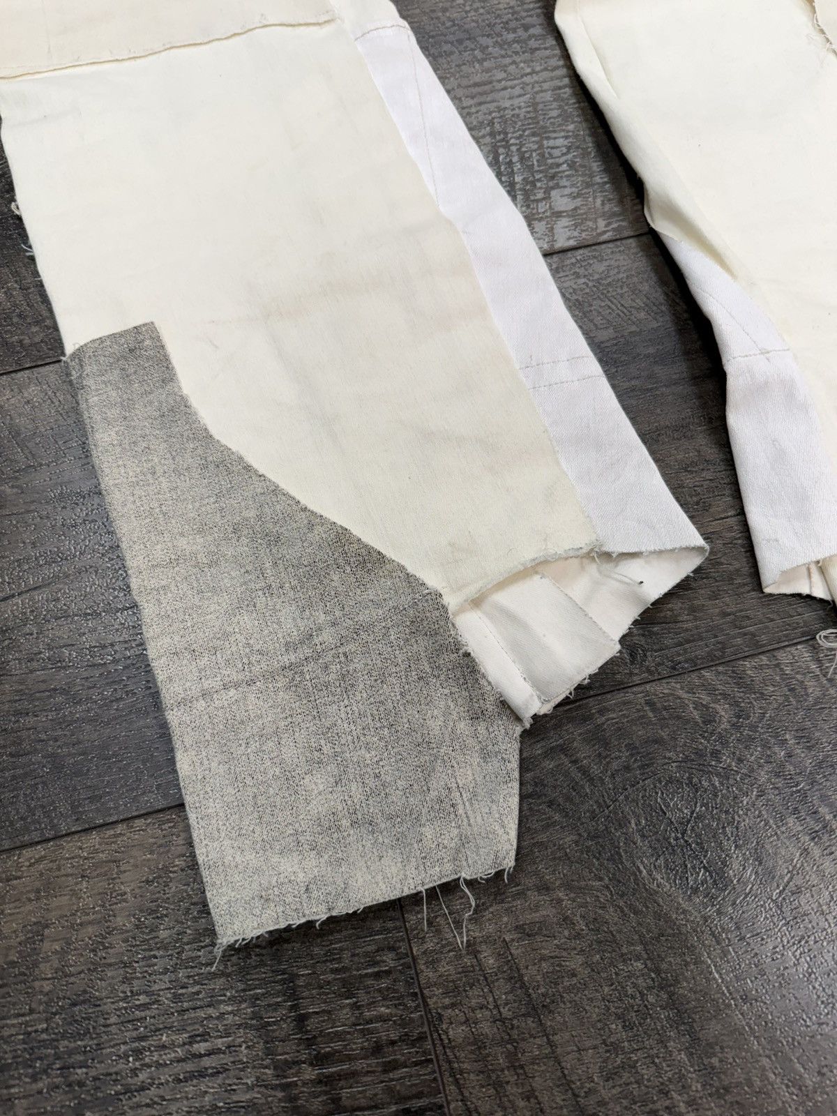 Rick Owens Swampgod LUISAVIAROMA Exclusive 1 of 1 Wax Flare Denim Size US 32 / EU 48 - 3 Thumbnail
