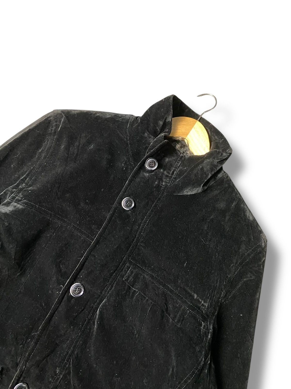 BERNINGS SHO Vintage Bernings Sho Velvet Jacket with Fur Trim (170) Size US XS / EU 42 / 0 - 4 Thumbnail