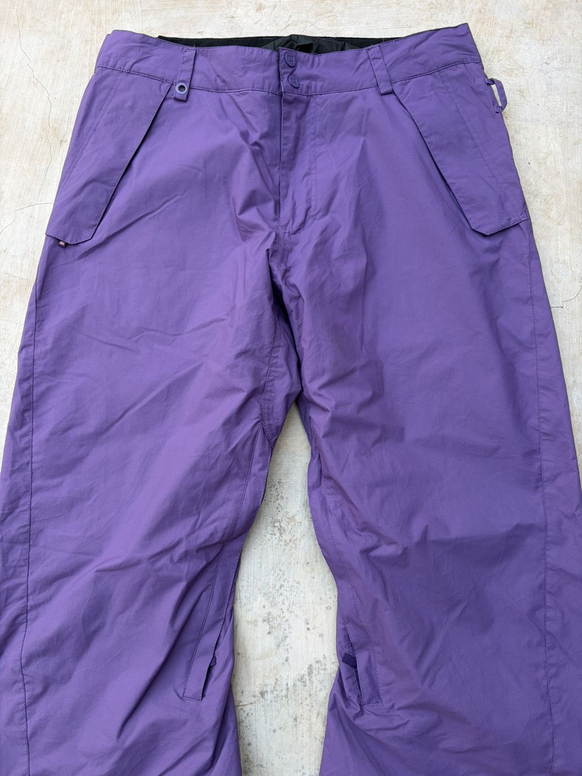 Quiksilver Vintage 00s Quiksilver Purple Insulated Snow Ski Pants Size US 34 / EU 50 - 5 Thumbnail