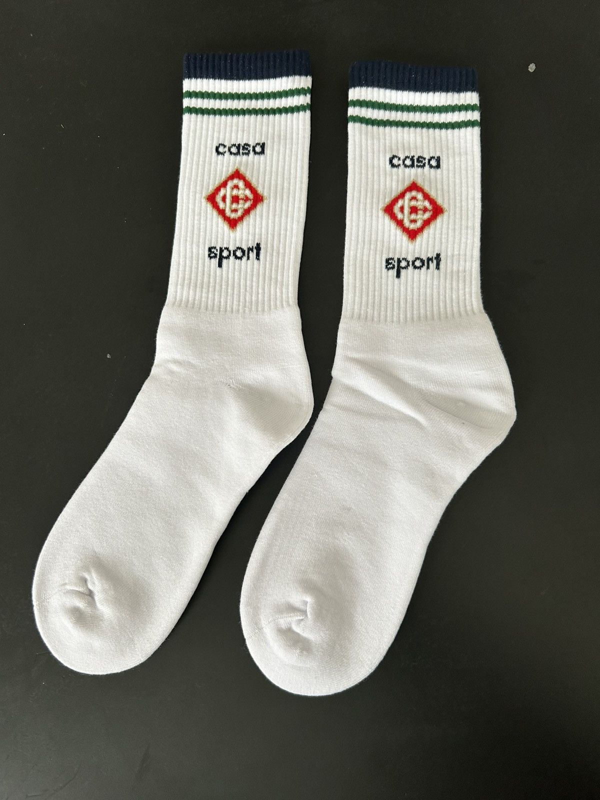Casablanca - CASA SPORT SOCKS (black/green)