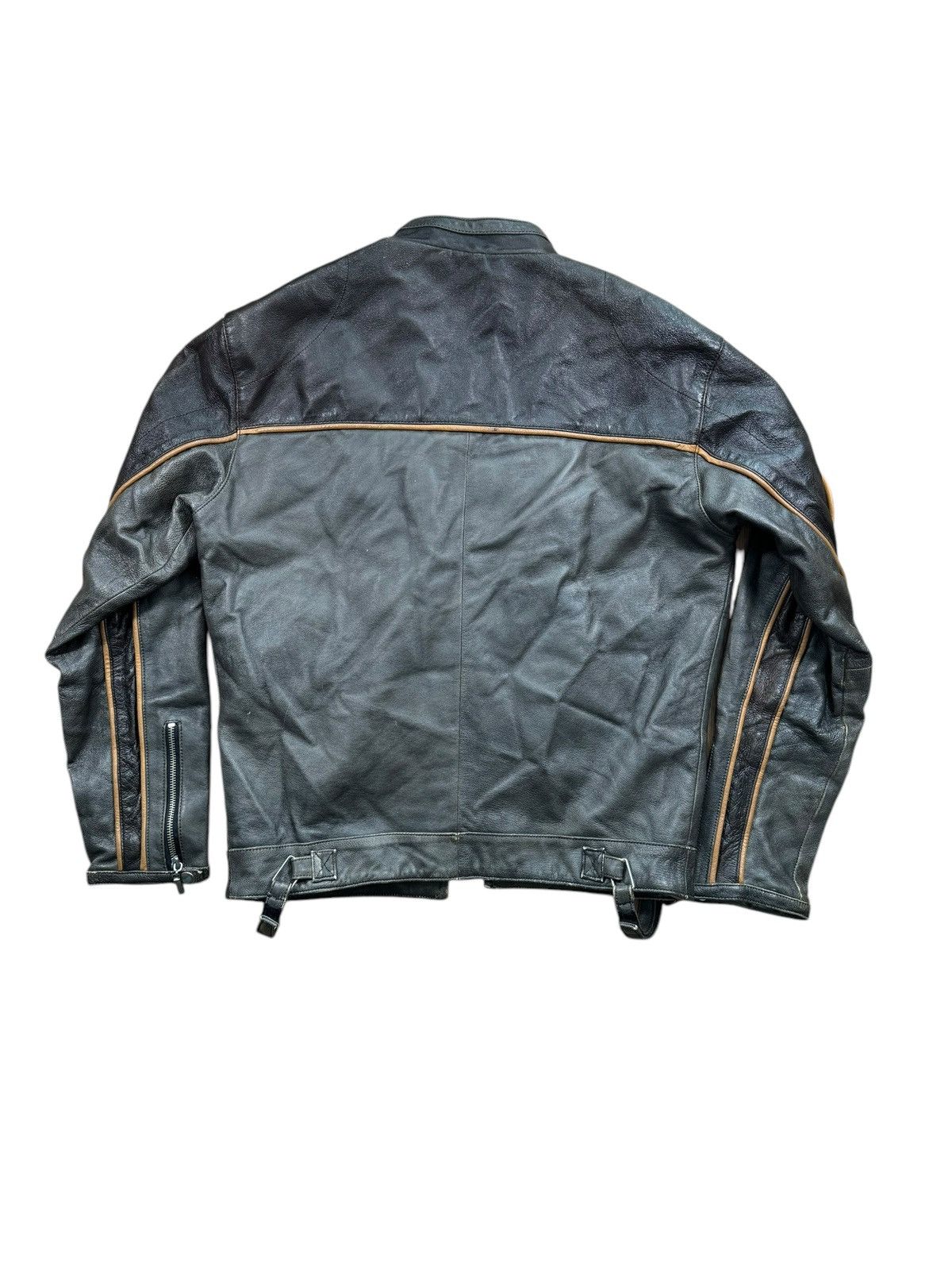 Vintage Jason Statham Vintage Leather Jacket Size US S / EU 44-46 / 1 - 2 Thumbnail