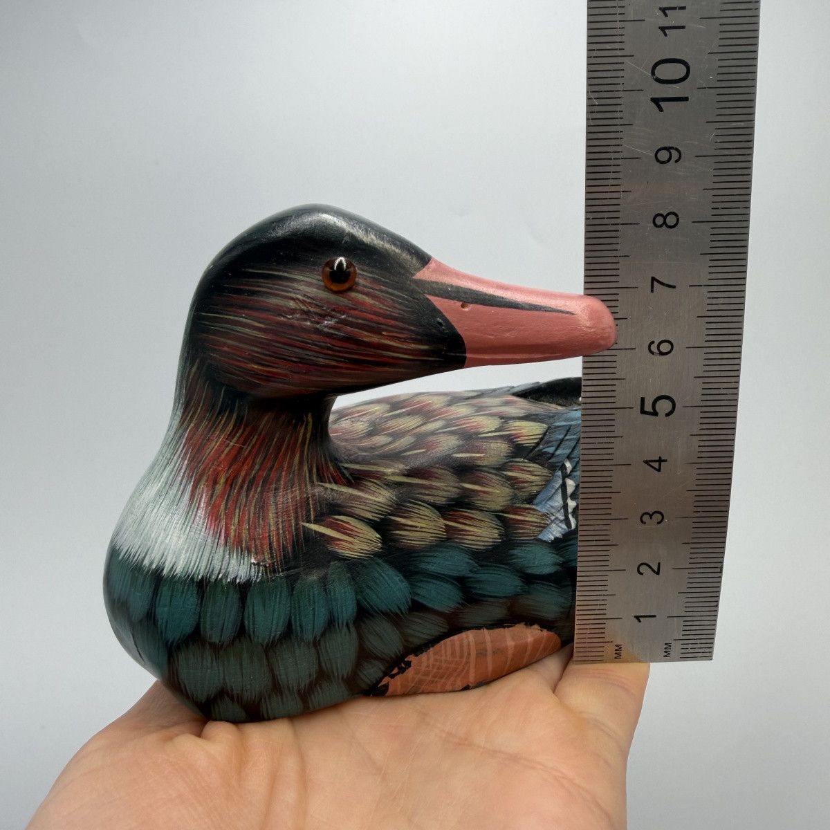 Vintage Vintage Wooden Duck Folk Art Bird Rustic Home Decor Size ONE SIZE - 2 Thumbnail