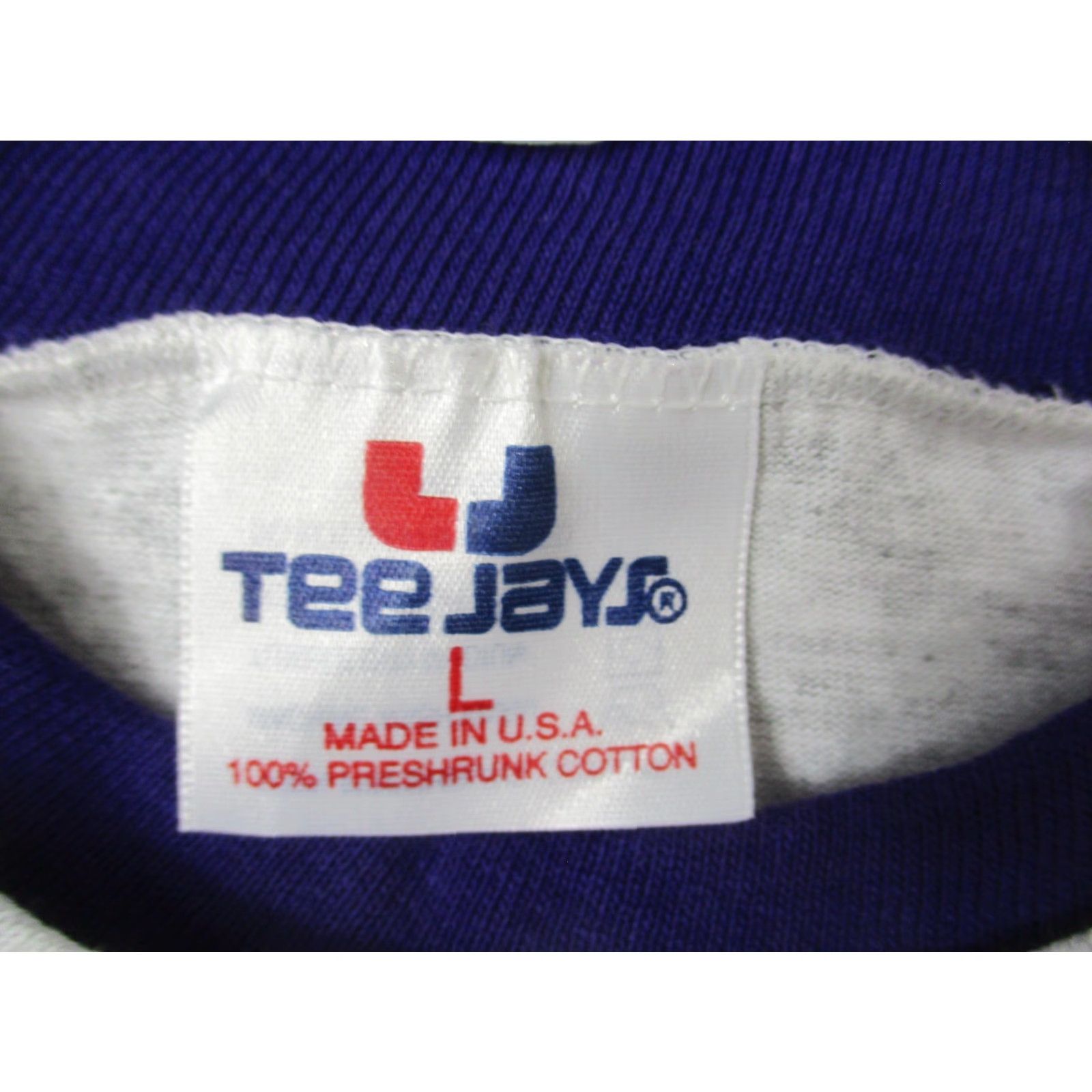 TEE JAYS VINTAGE LSU Shirt Mens Large Gray Louisiana State University Tigers Tee 90s USA Size US L / EU 52-54 / 3 - 4 Thumbnail
