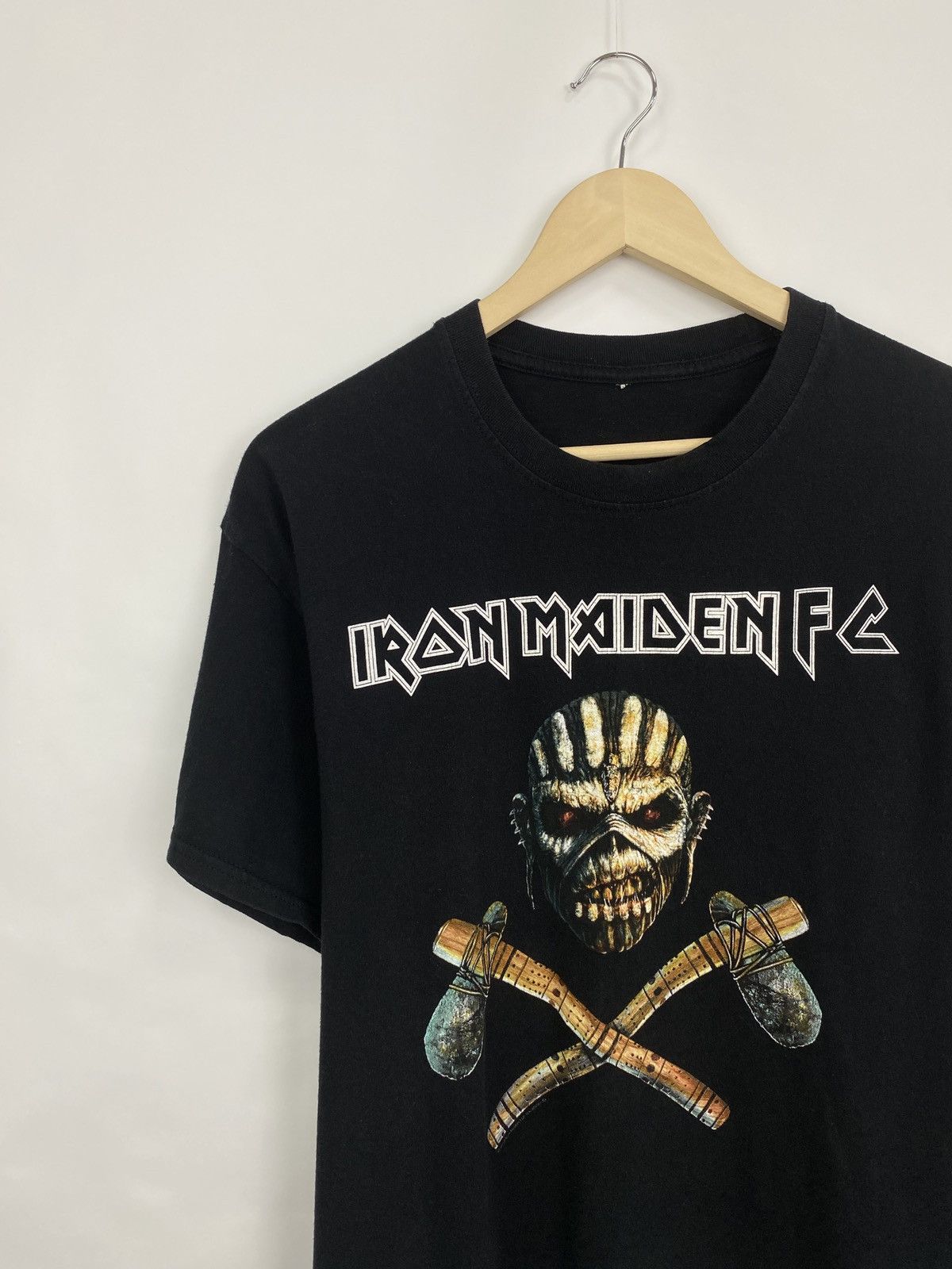 Iron Maiden ☠️ Vintage Iron Maiden Death Skull skeleton rare retro Size US M / EU 48-50 / 2 - 2 Thumbnail