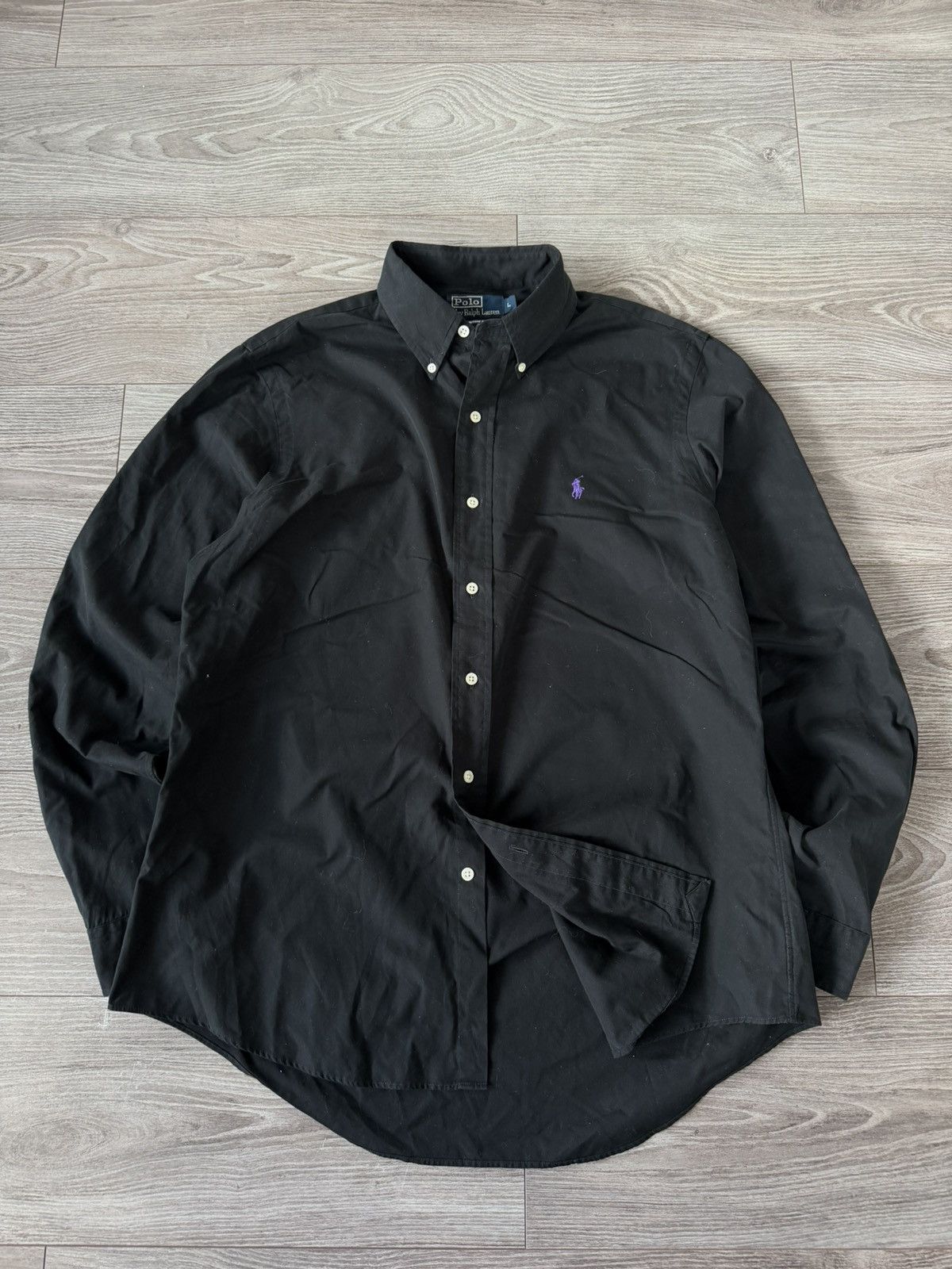 Polo Ralph Lauren Vintage Polo Ralph Lauren RRL Classic Fit Colour Logo Shirt Size US L / EU 52-54 / 3 - 2 Thumbnail