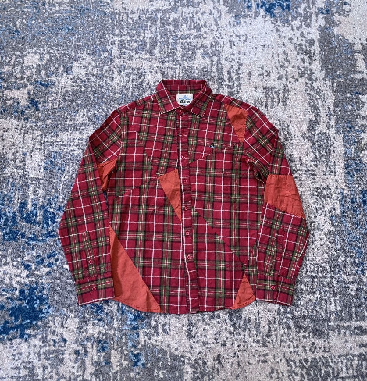 Vivienne Westwood Vintage Vivienne Westwood Plaid Shirt Size US L / EU 52-54 / 3 - 1 Thumbnail