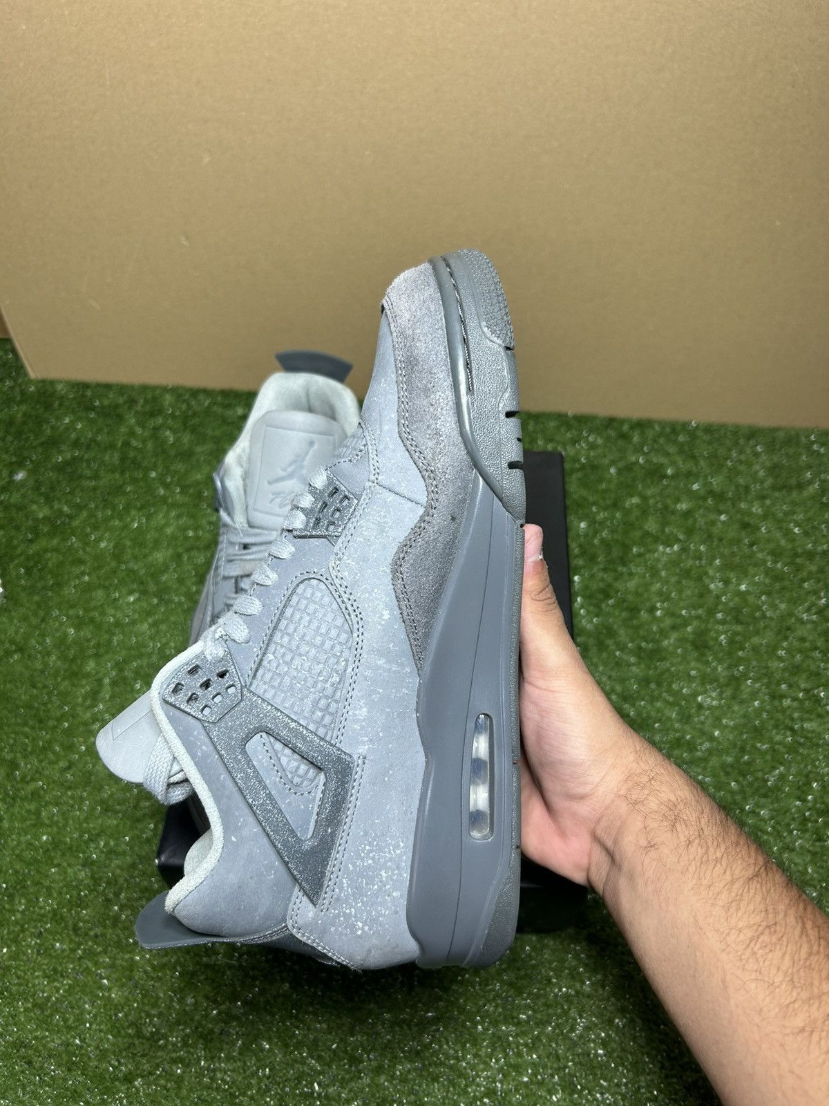 Jordan Brand Jordan 4 Wet Cement Size US 9.5 / EU 42-43 - 4 Thumbnail