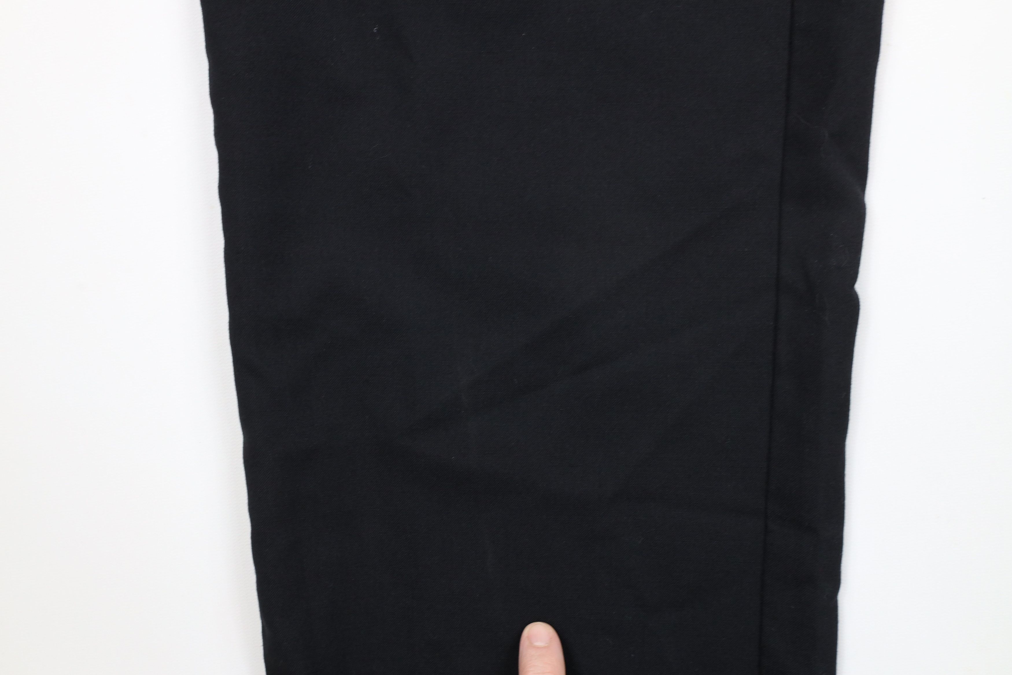 Gap × Vintage Vintage Y2K Gap Wool Stretch Wide Leg Chino Pants Black Size US 36 / EU 52 - 5 Thumbnail